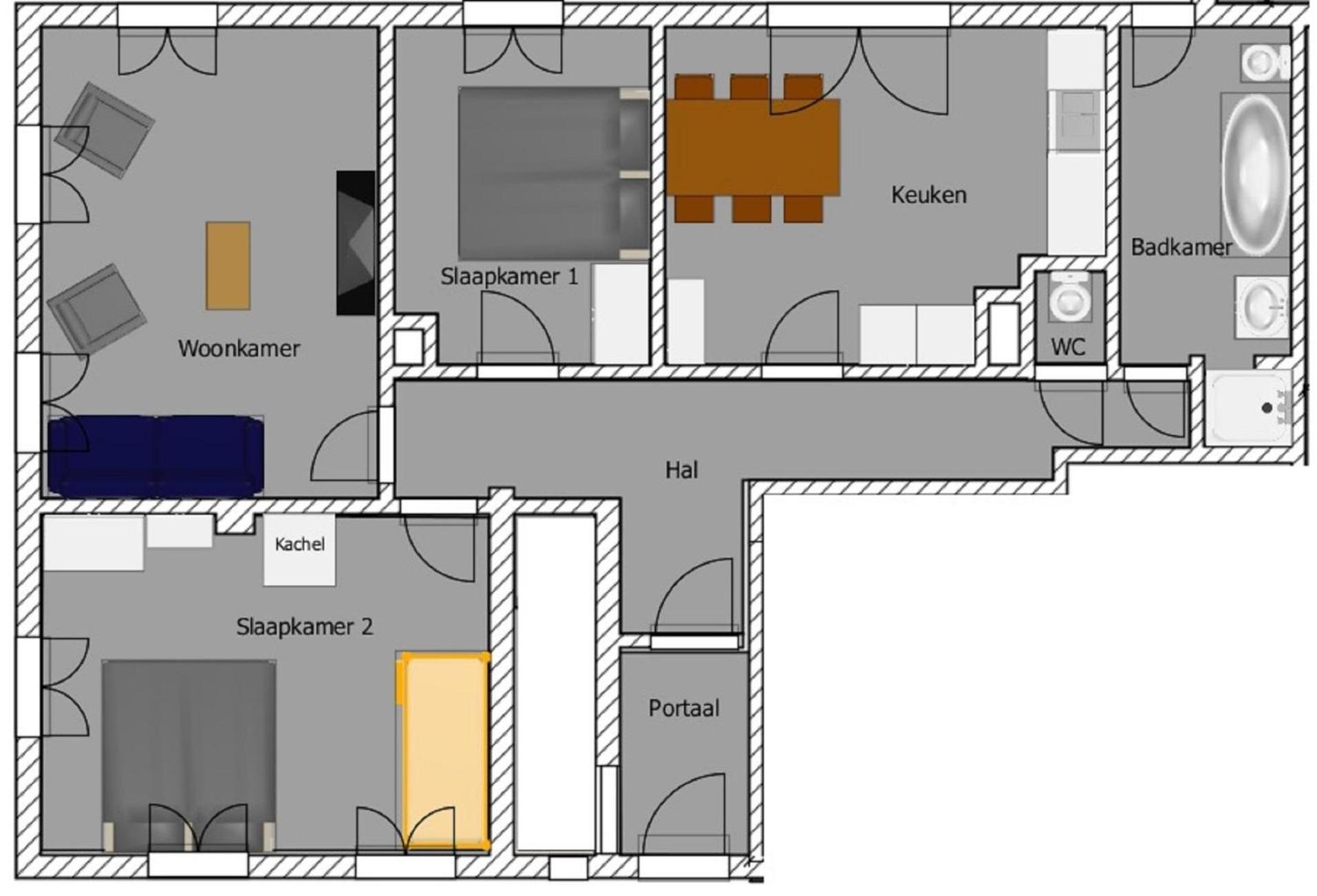 Apartment with Shower photo 3