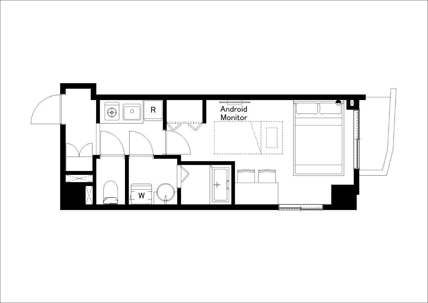 One-Bedroom Apartment photo 2