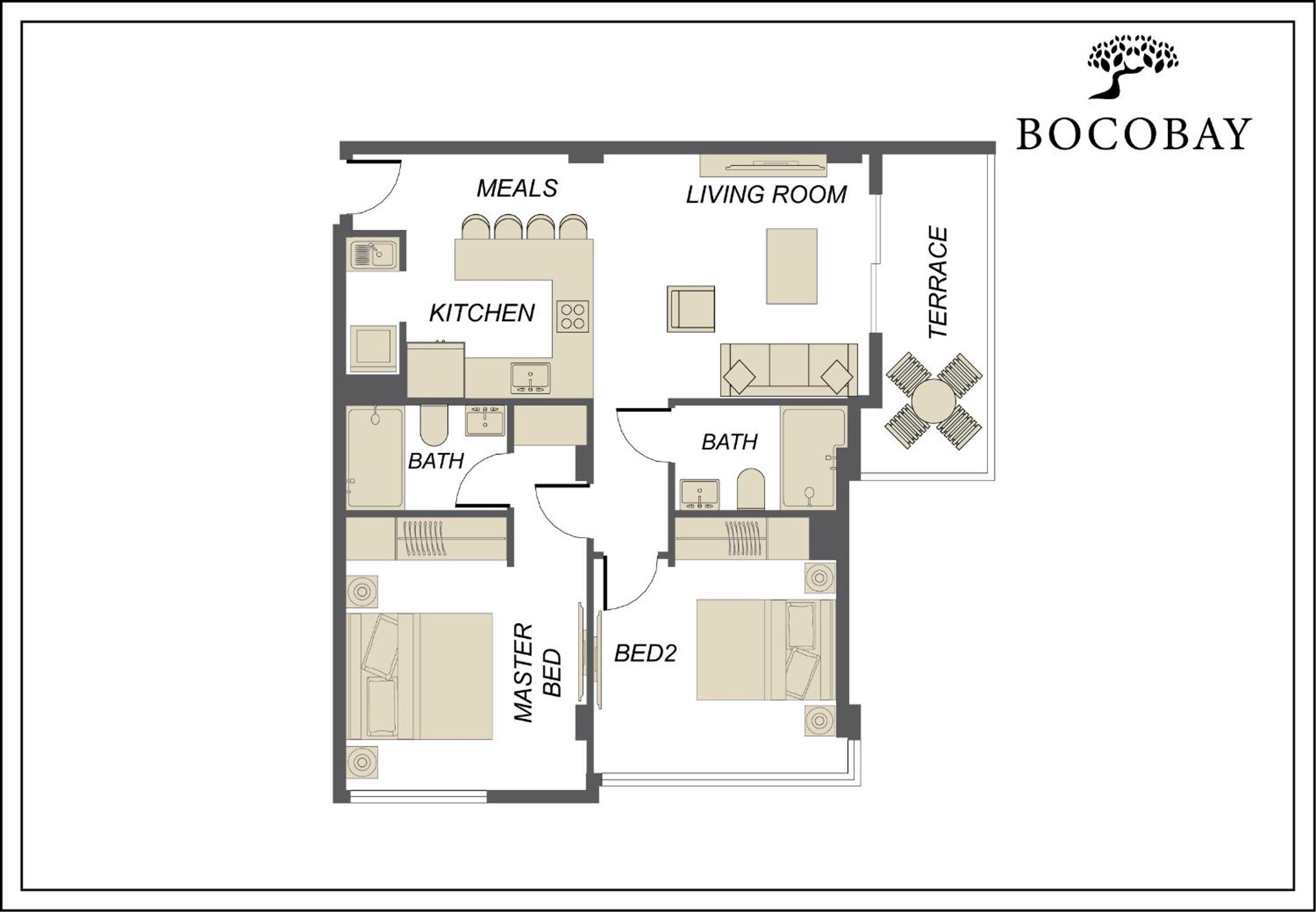Apartment with Balcony photo 3