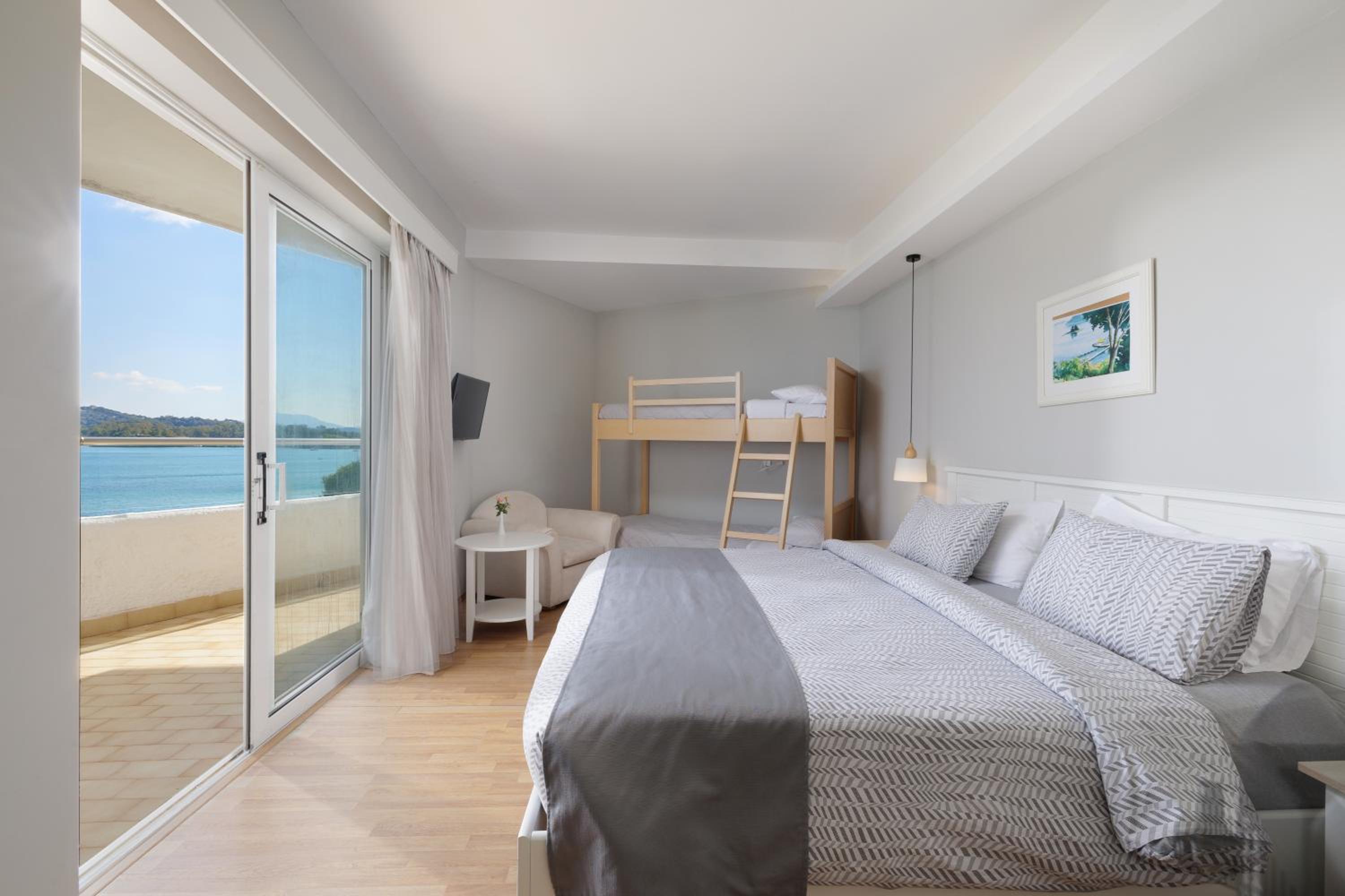Family Room with Side Sea View