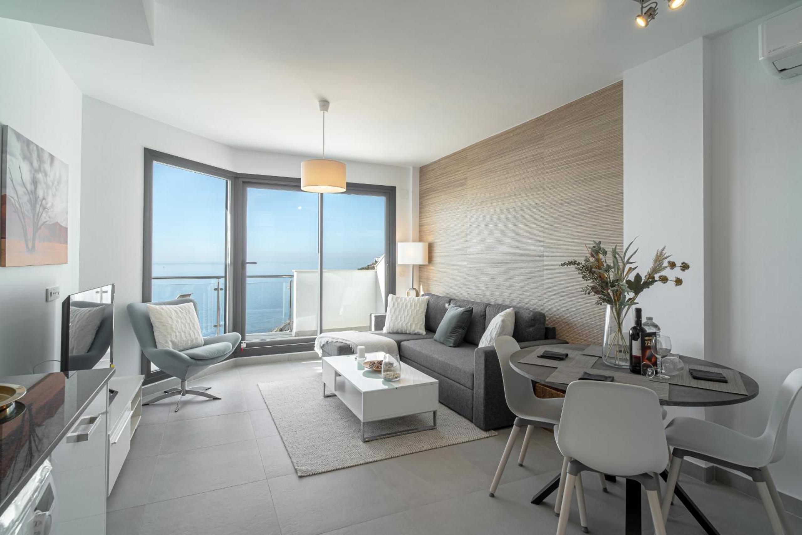 Apartamento con vista al mar