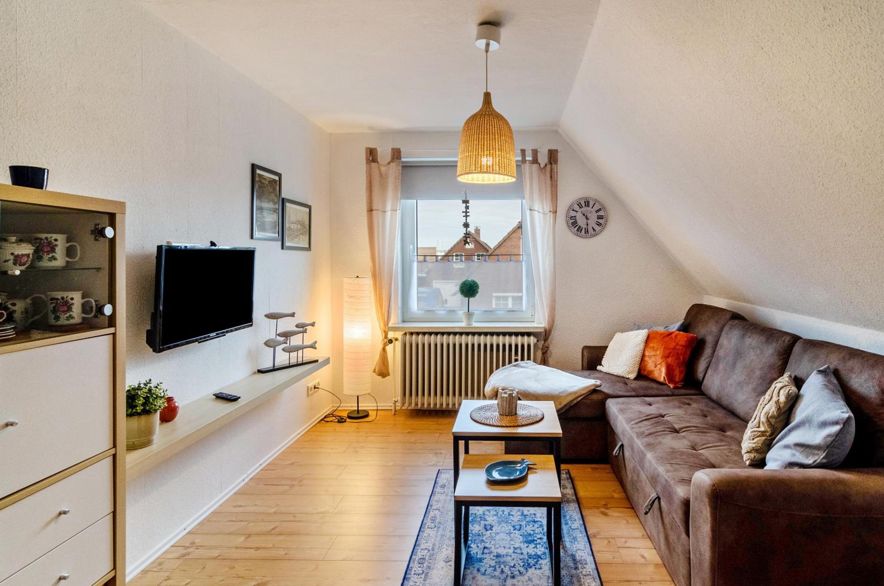 One-Bedroom Apartment with Garden View