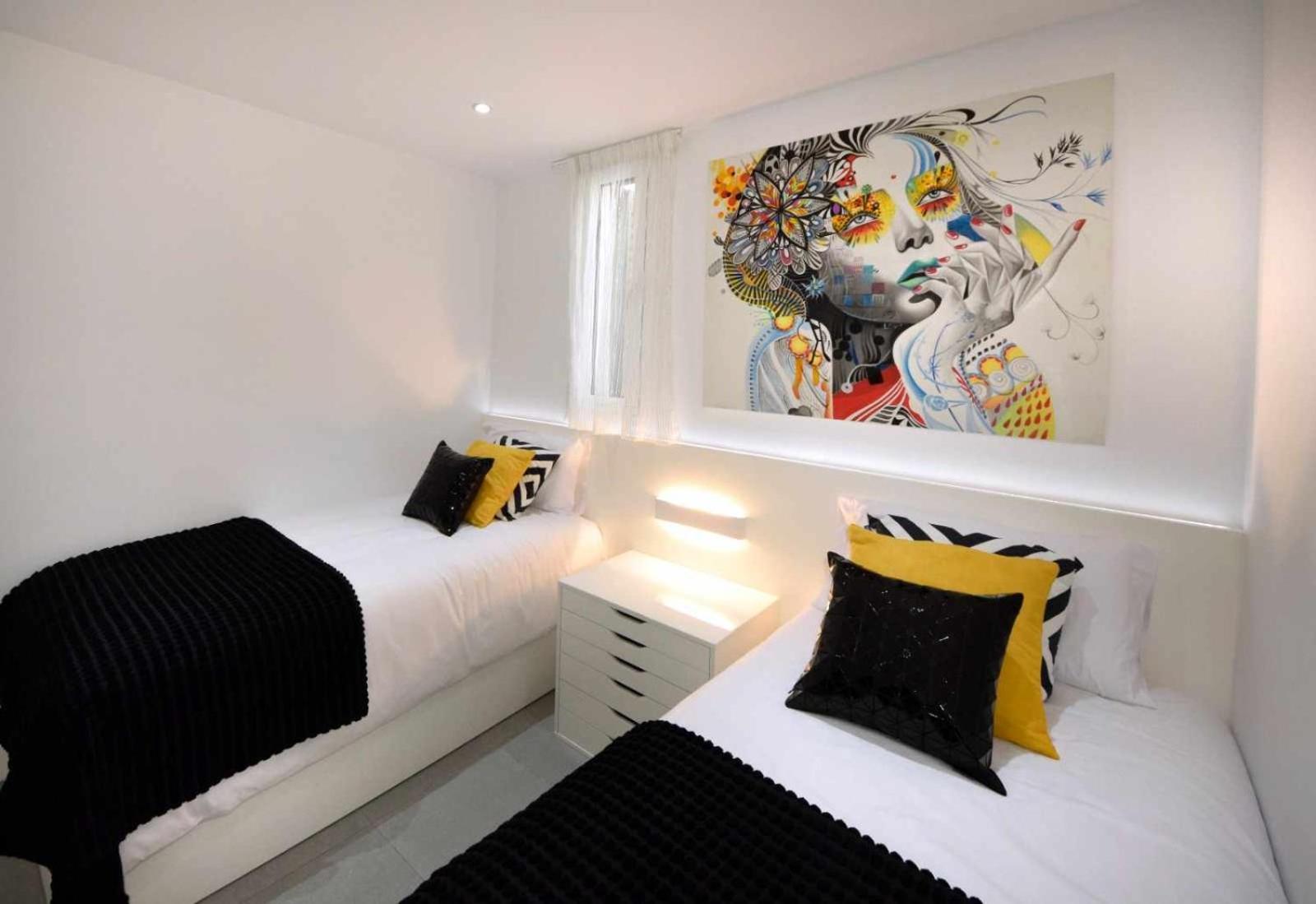 Apartamento de dos habitaciones
