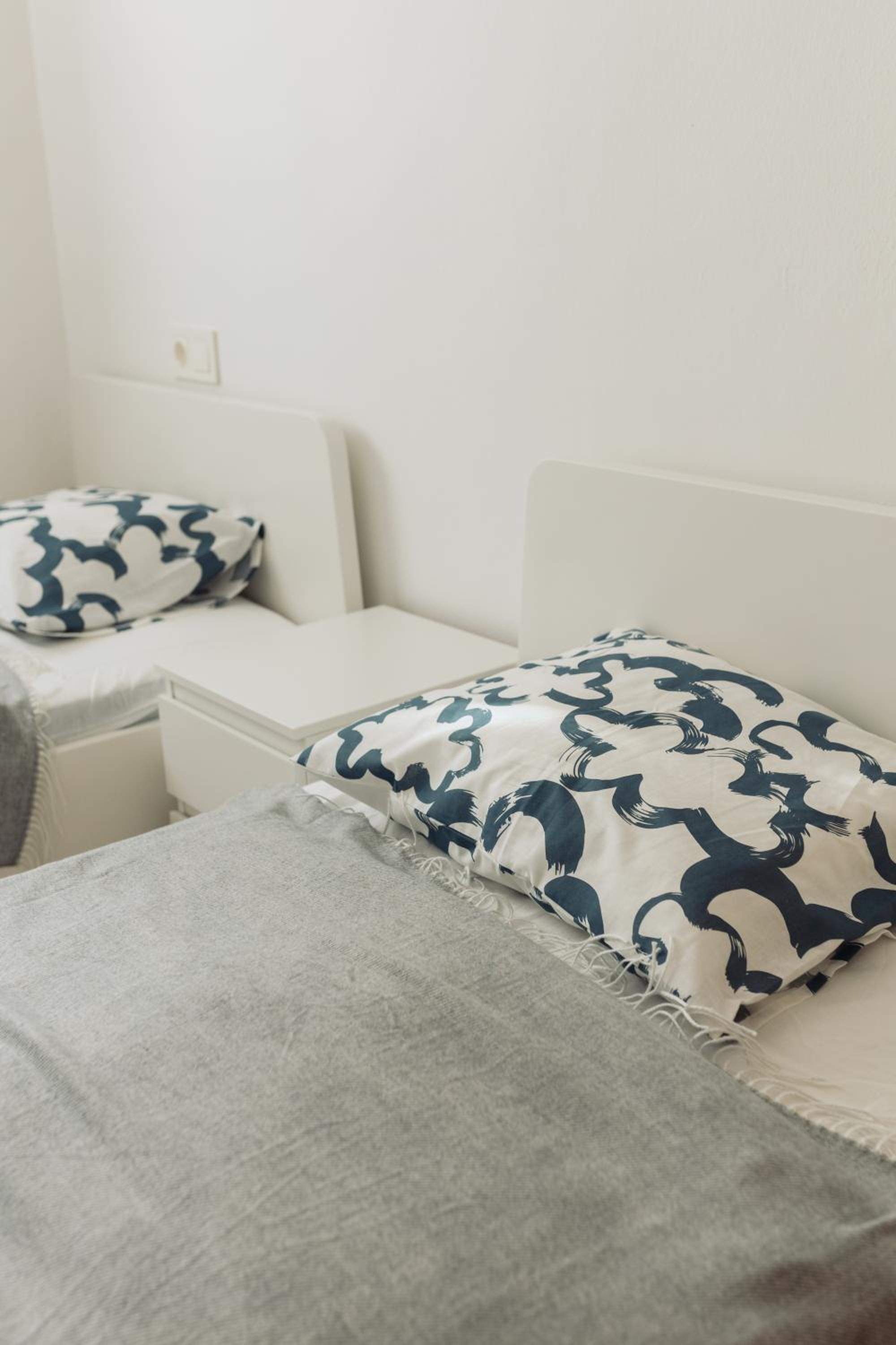 Apartamento con vista al jardín