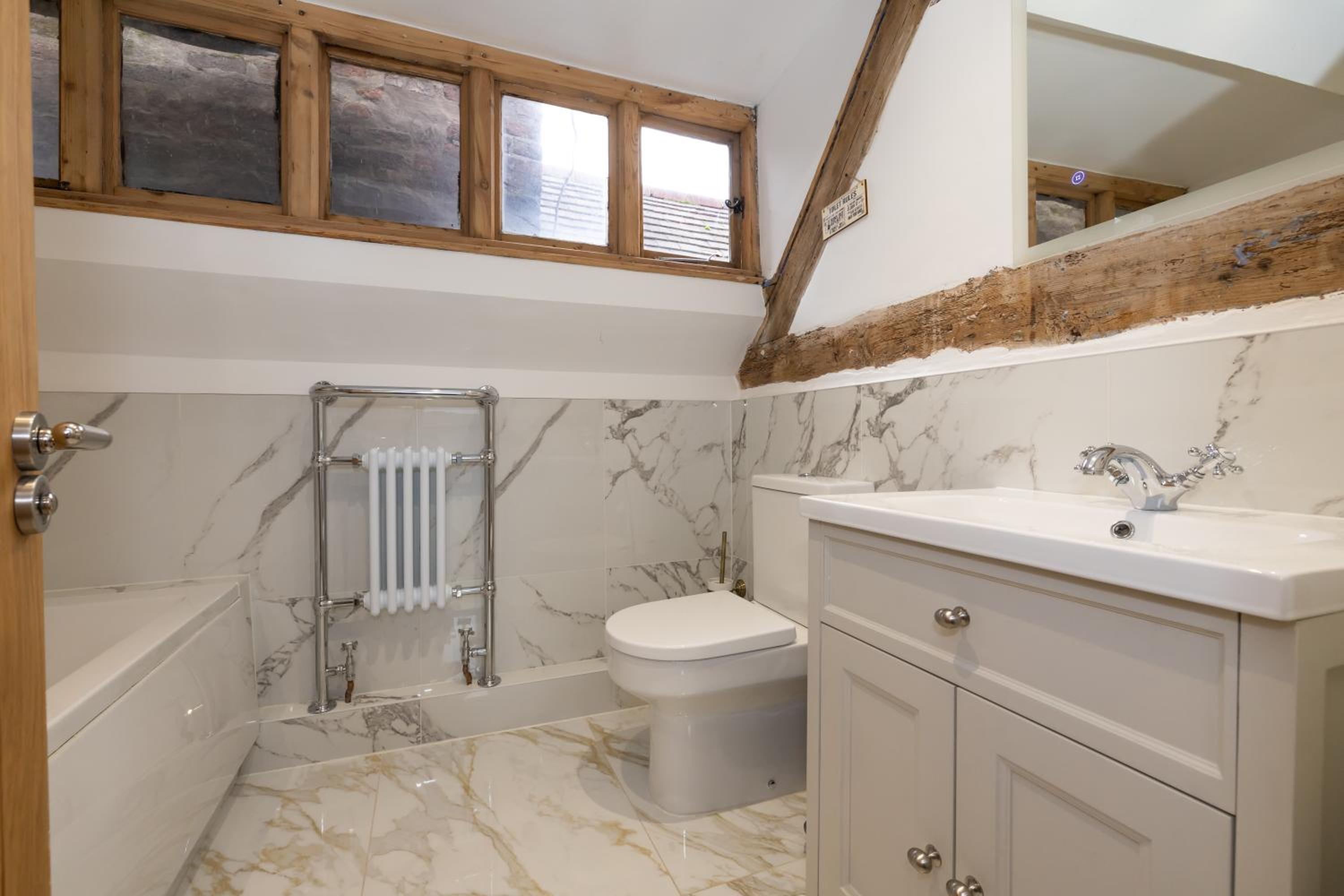 Family Room With Shared Bathroom