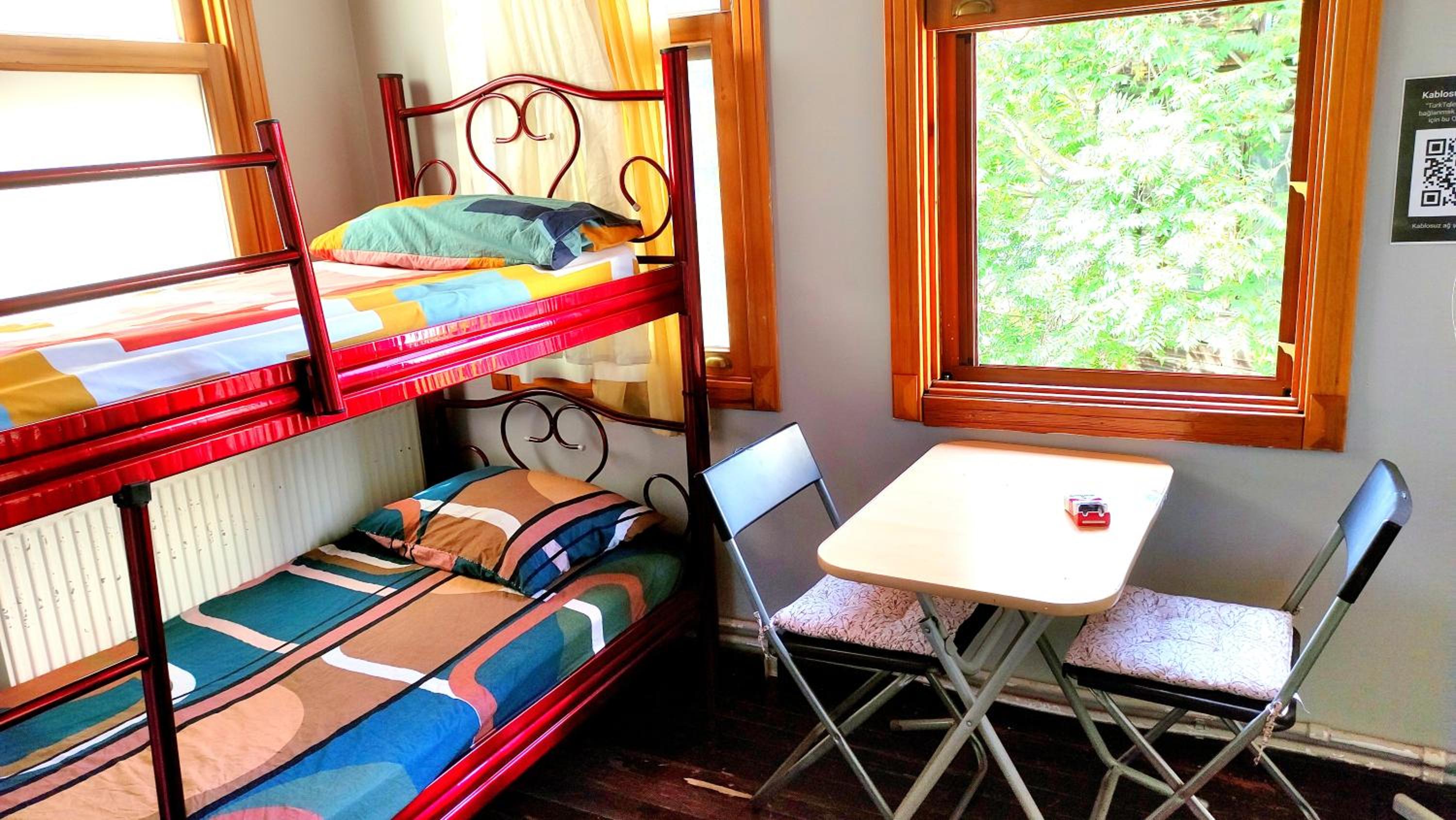 Bunk Bed In Mixed Dormitory Room