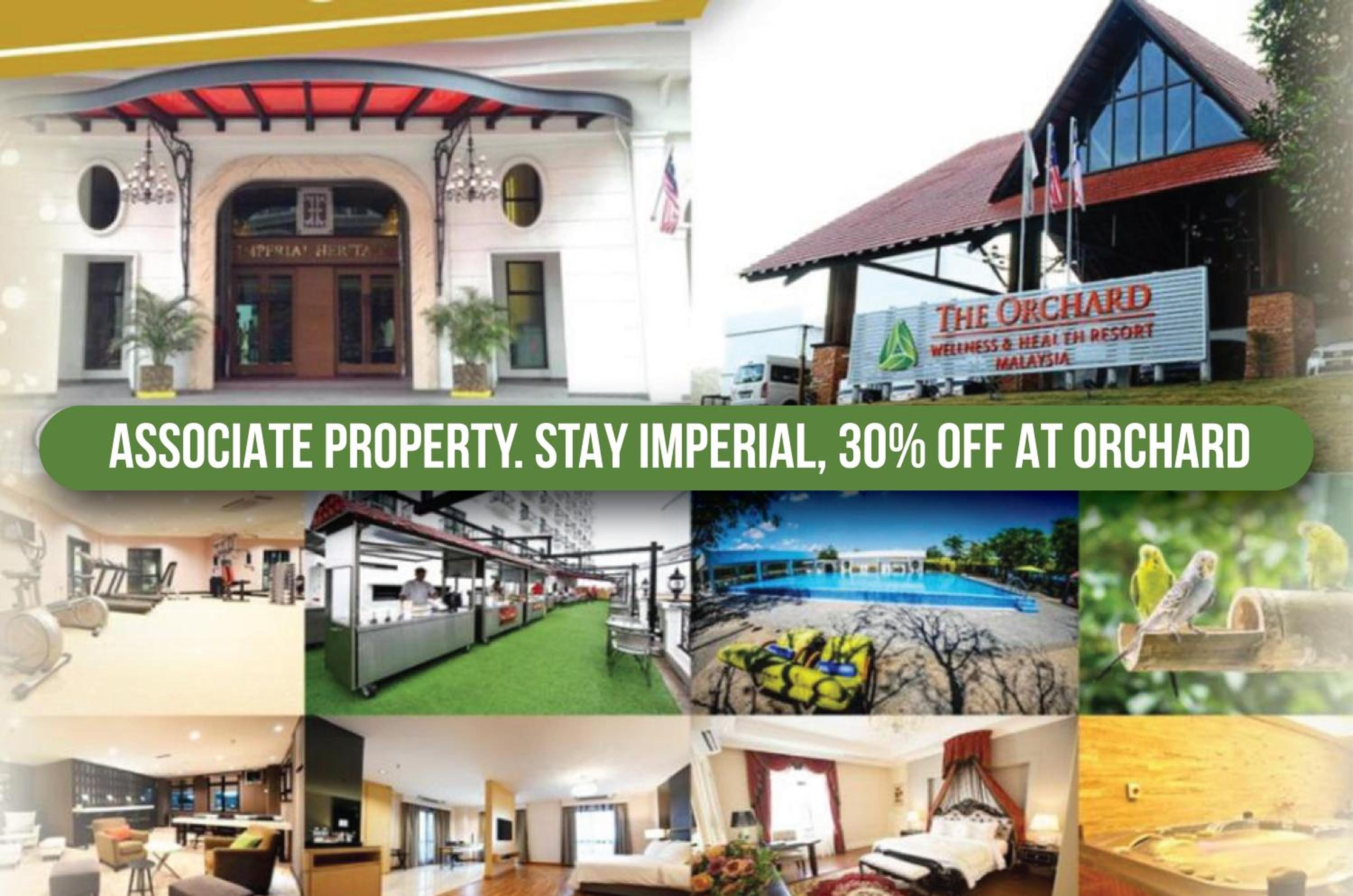 Bundle Deal - 1 night at Imperial Heritage & 1 night at The Orchard Wellness and Health photo 2