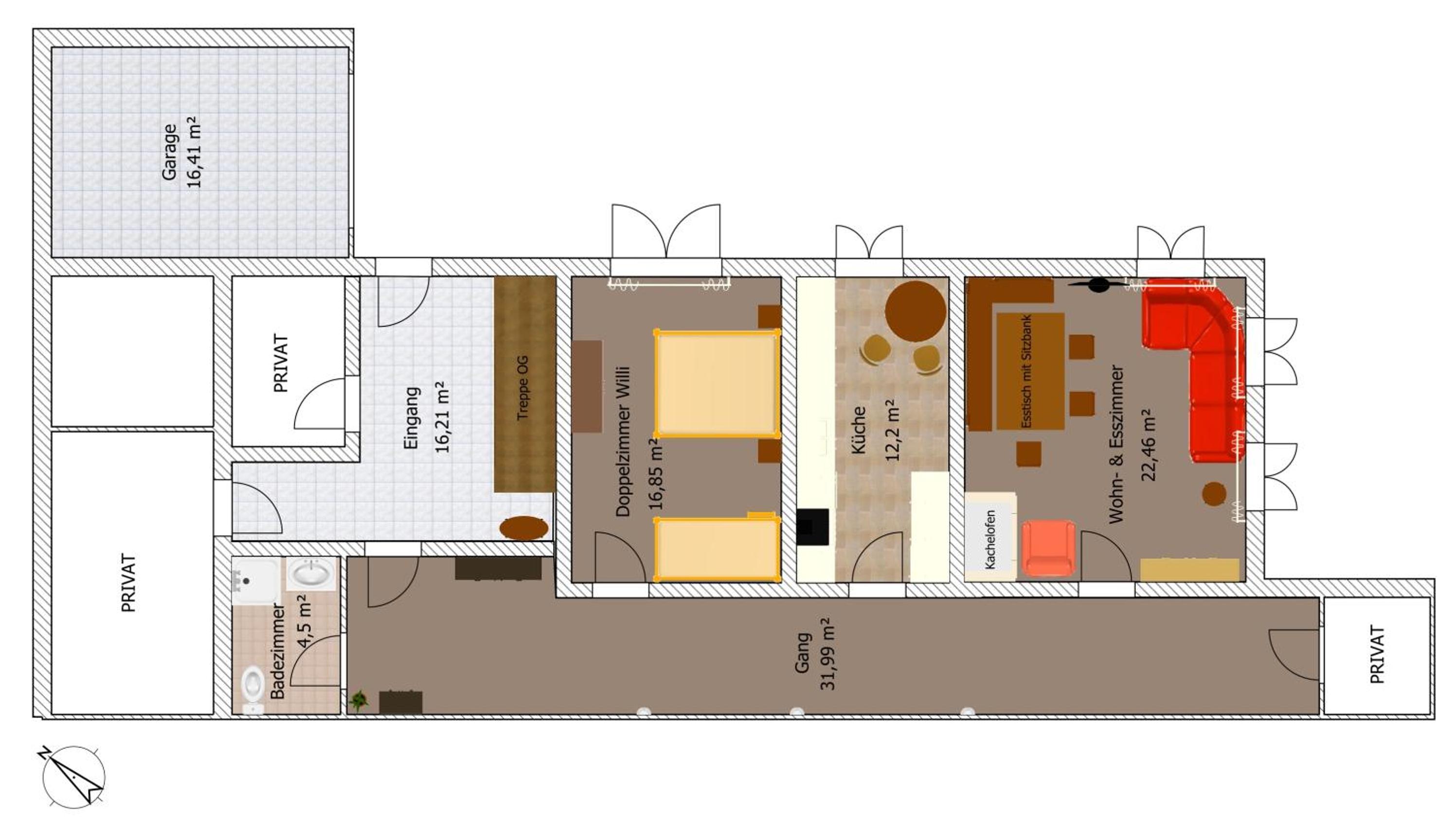 One-Bedroom Apartment photo 2