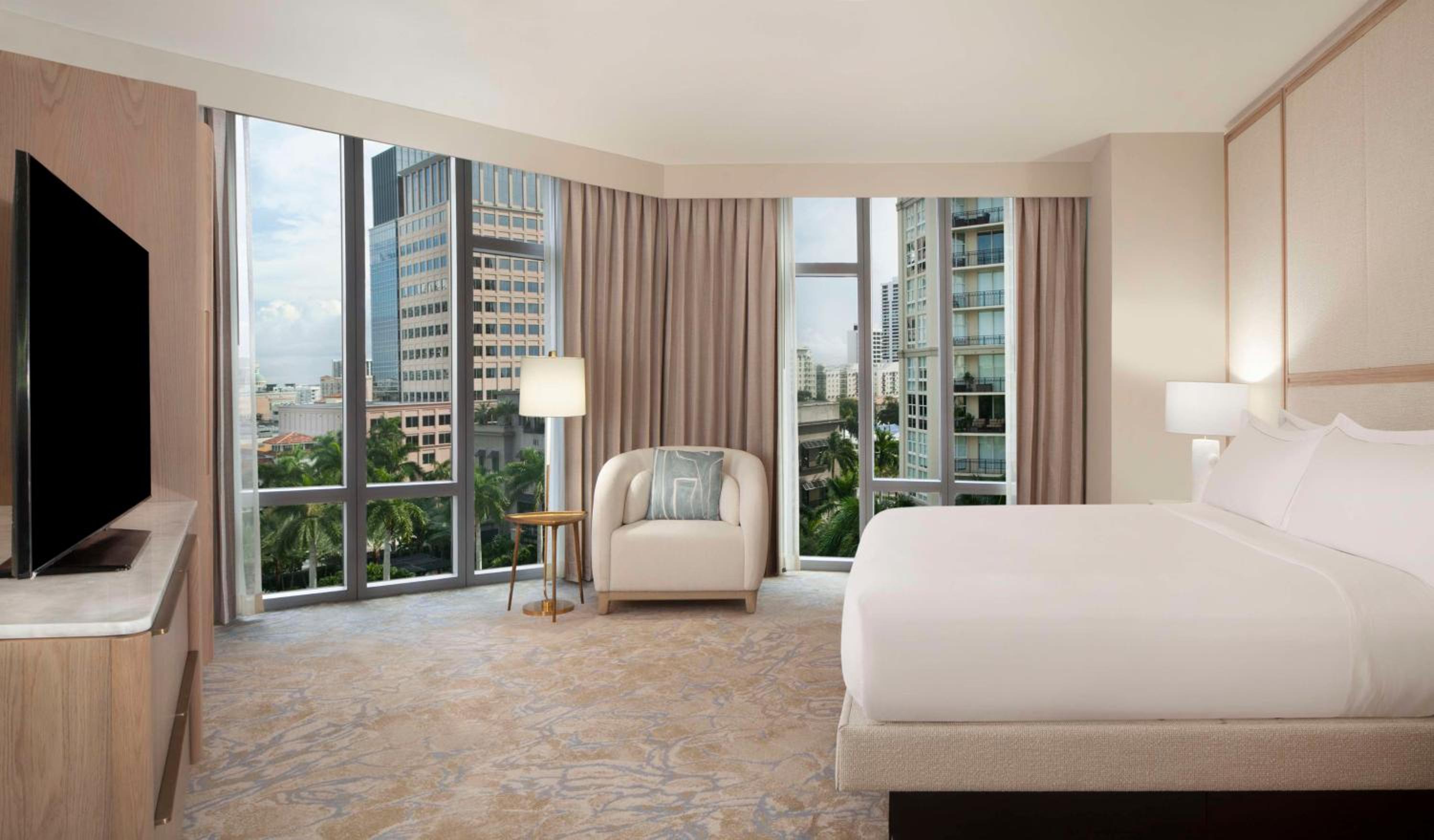 Suite Premium King de una habitación con vista a la ciudad