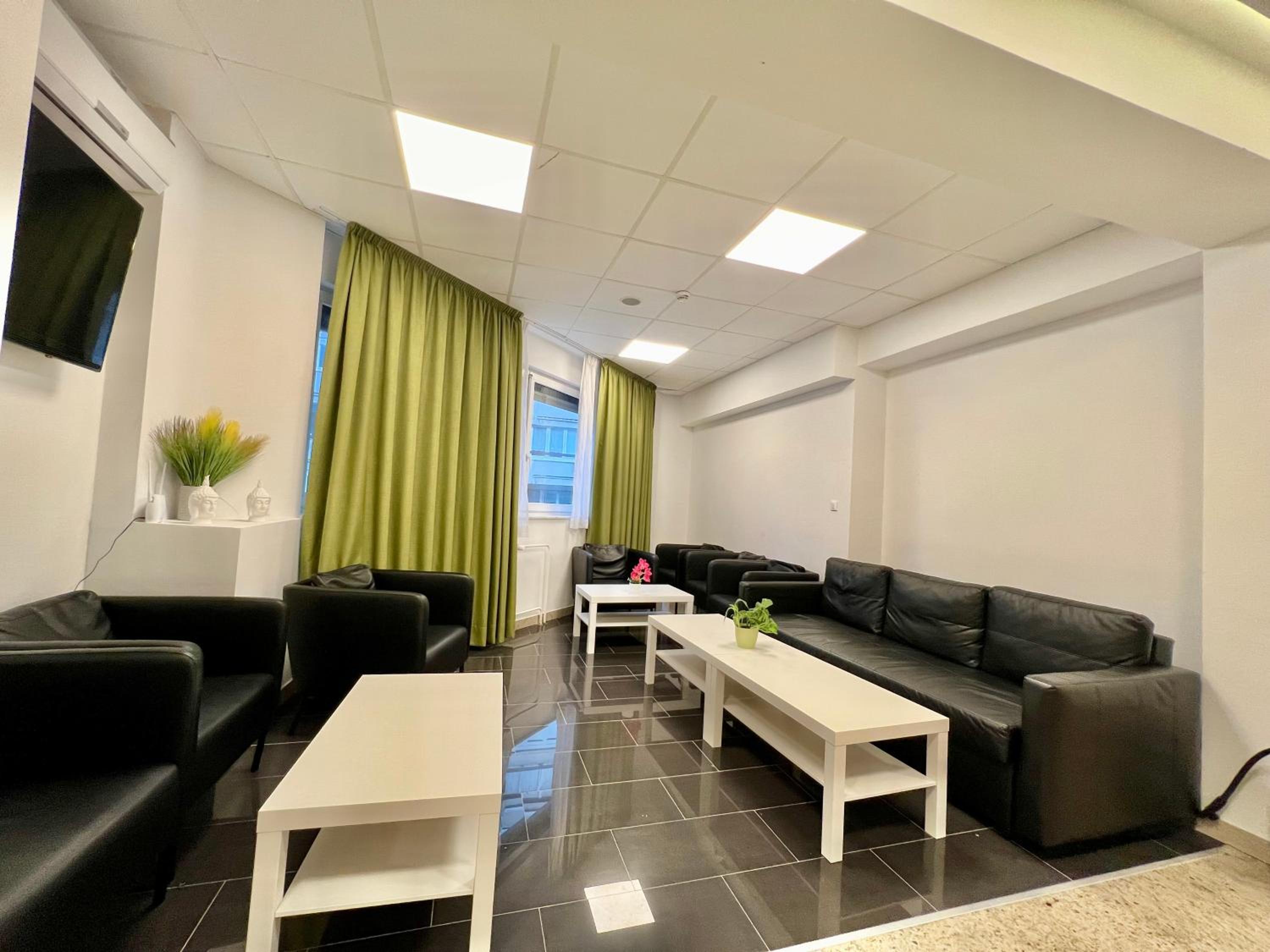 Family Room with Shared Bathroom