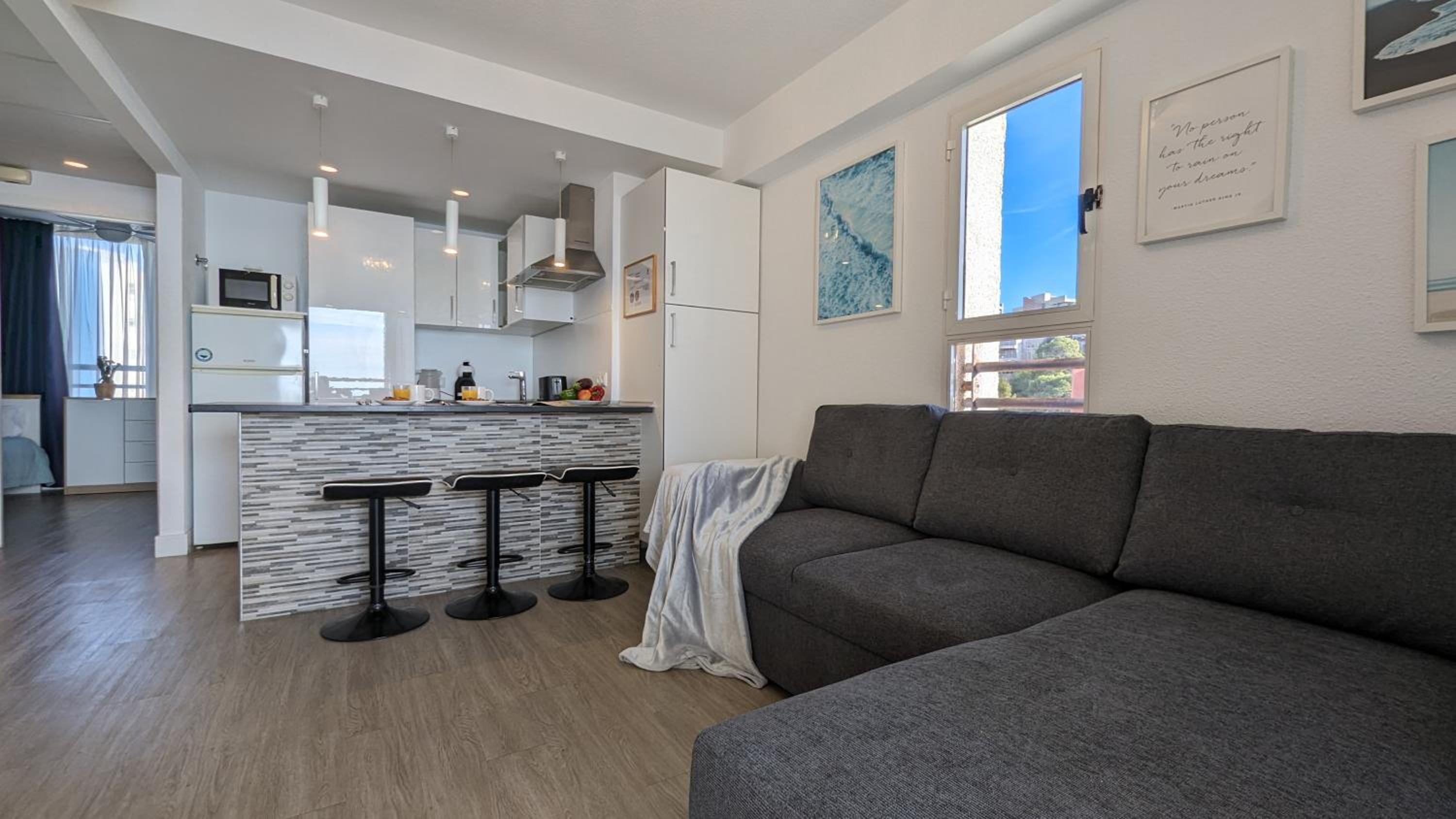 Apartamento de dos habitaciones