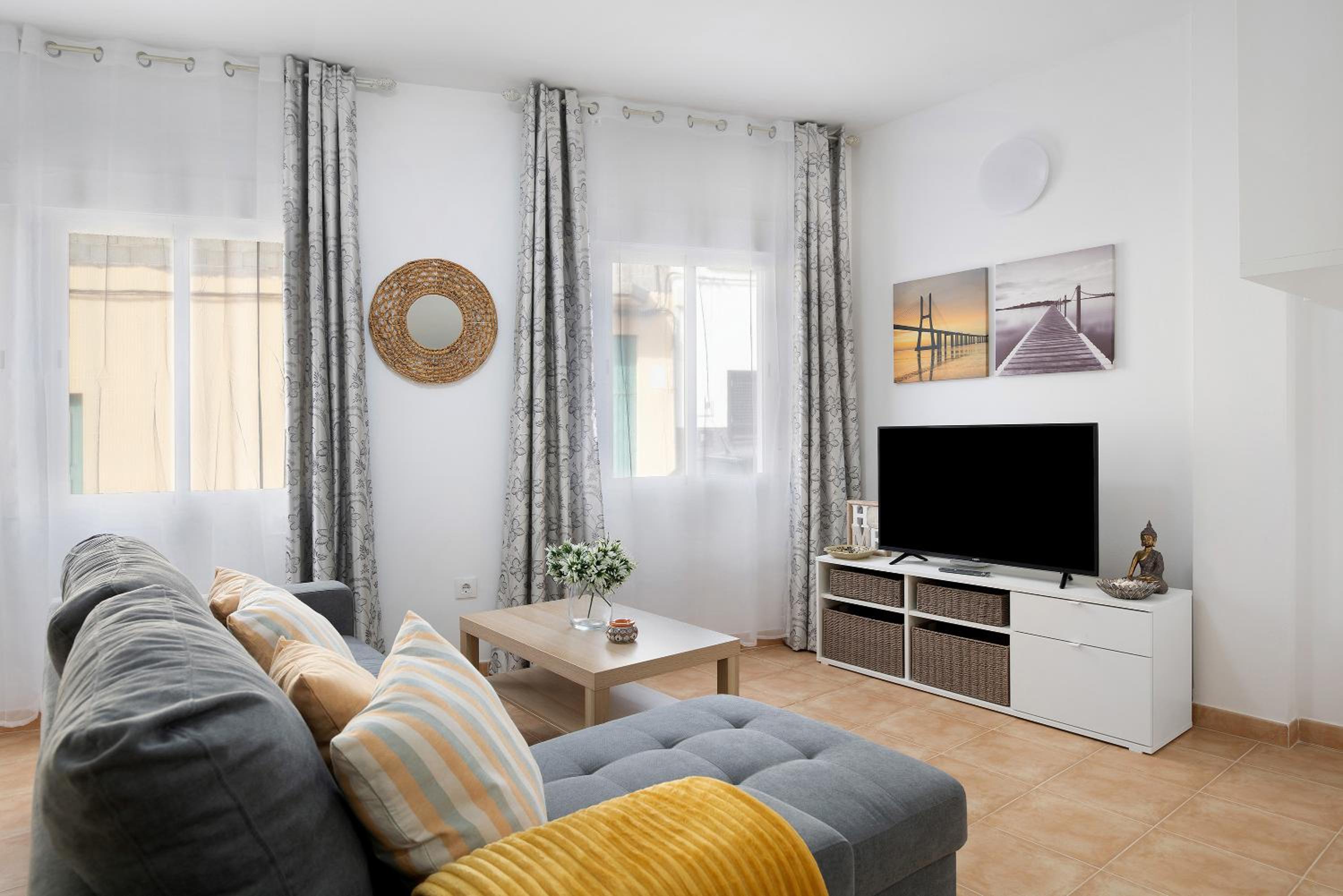 Casa de tres habitaciones