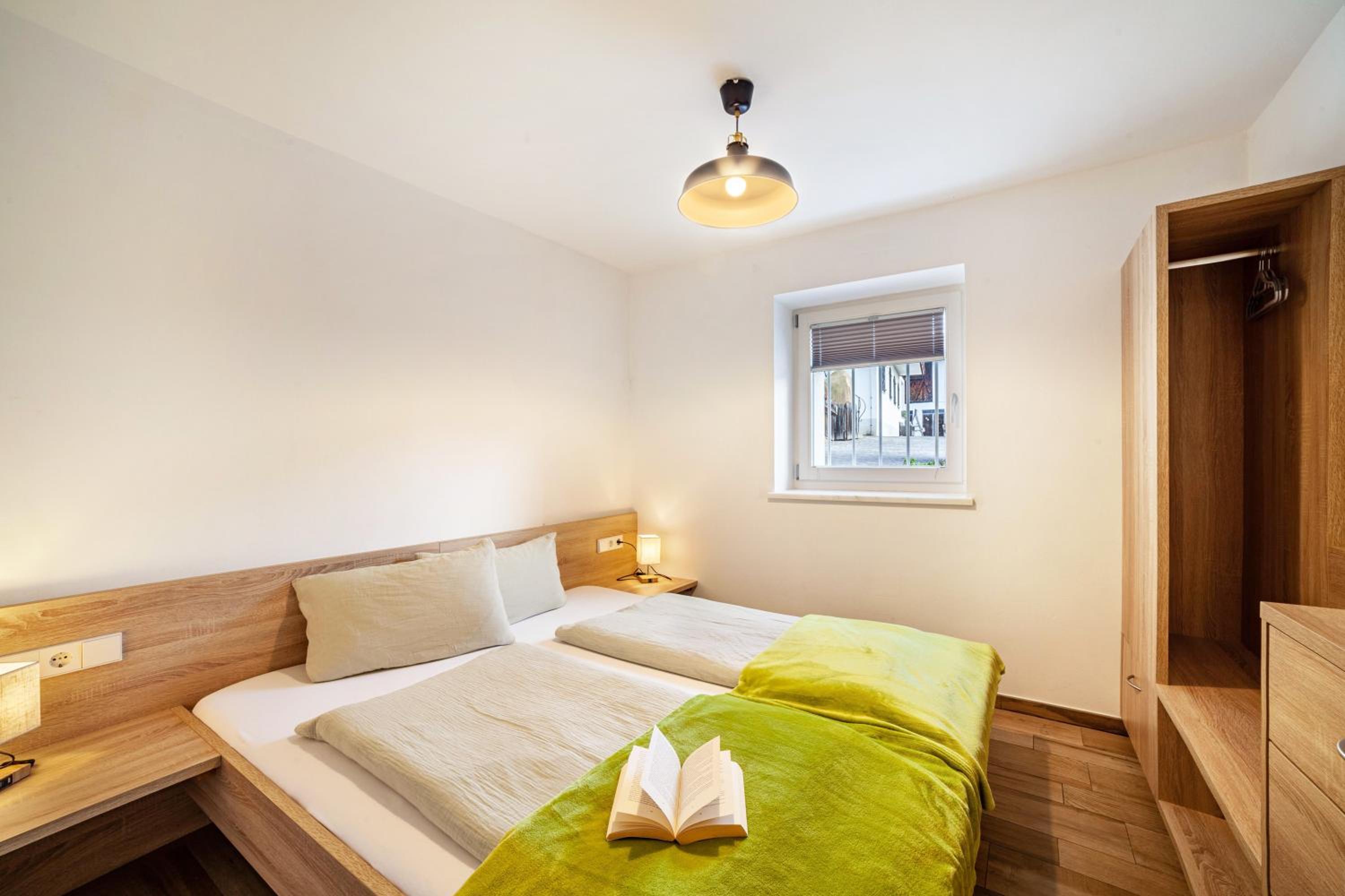 One-Bedroom Apartment with Garden View