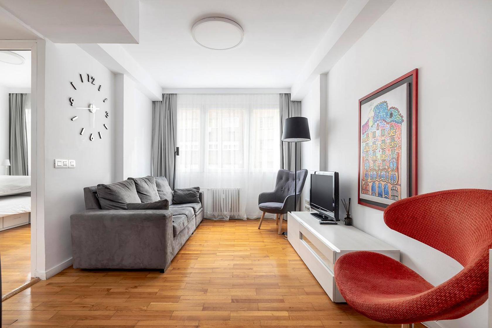 Apartamento de dos habitaciones