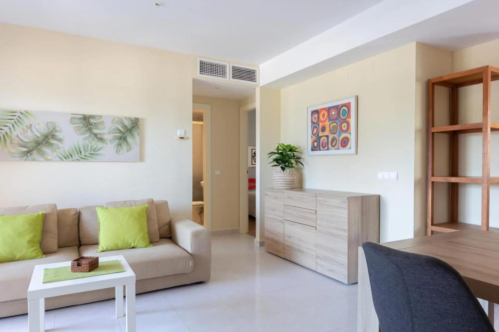 Apartamento de dos habitaciones