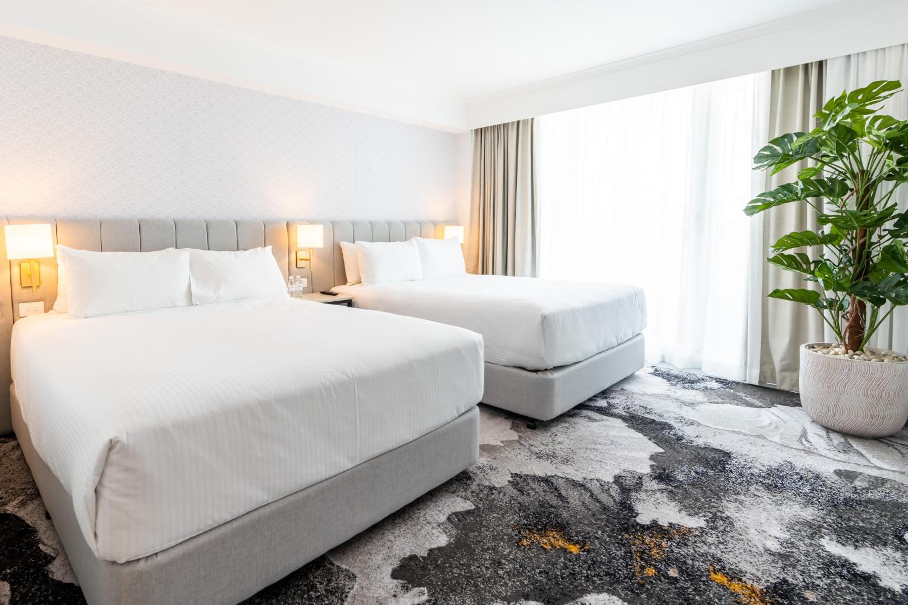 Superior Room with Two Queen Beds and City view
