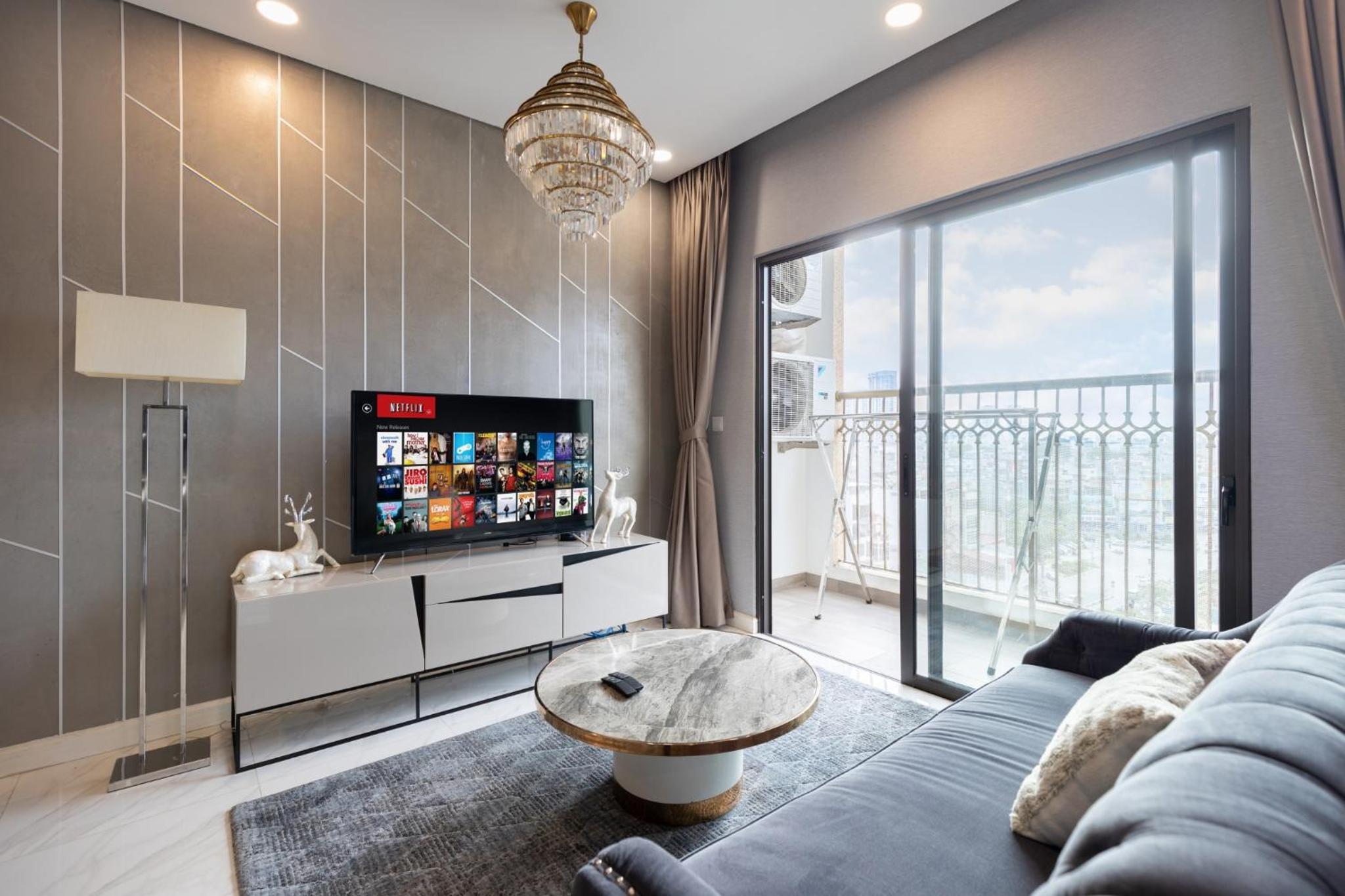 Two-Bedroom Apartment with Balcony