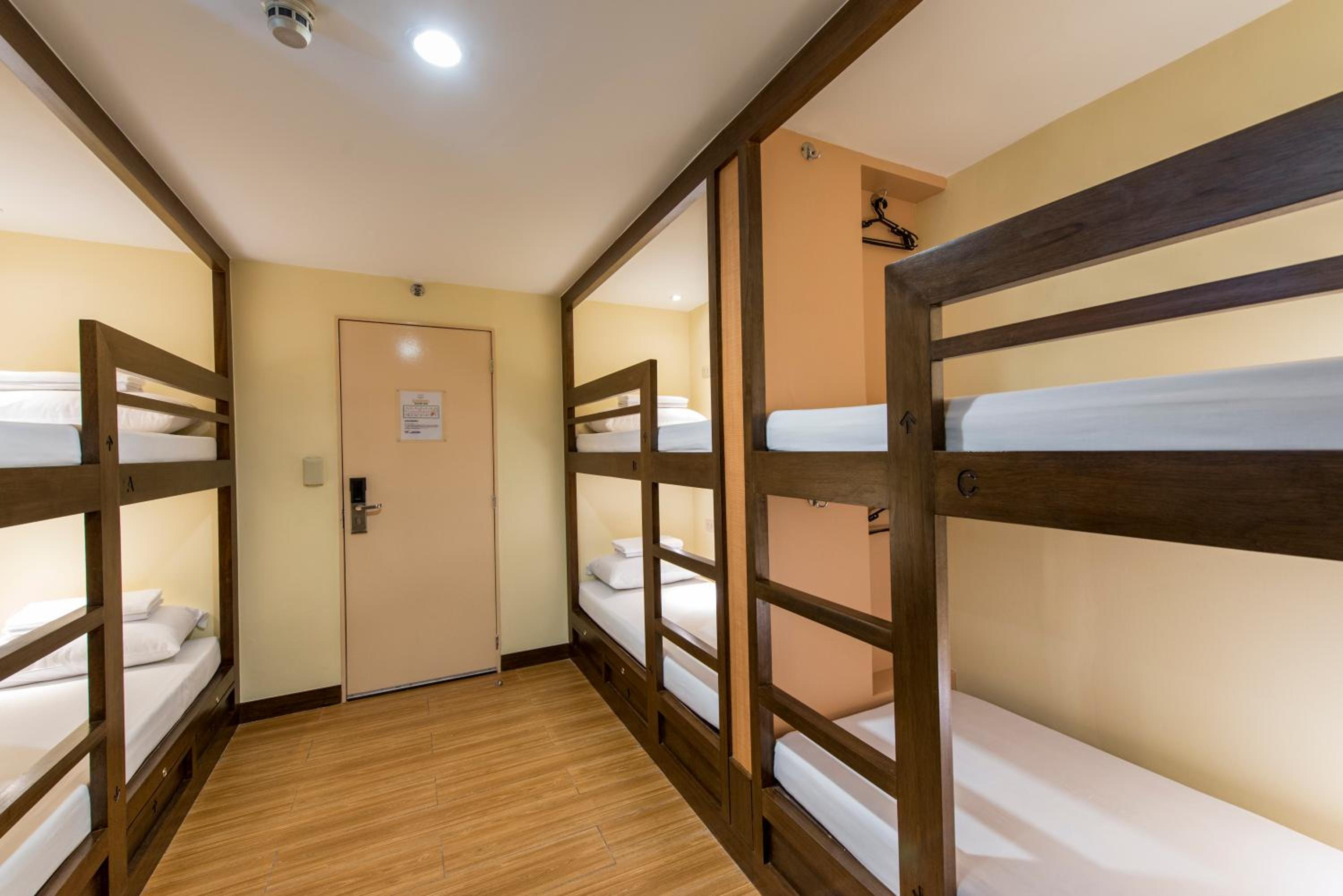 Bunk Bed In Male Dormitory Room