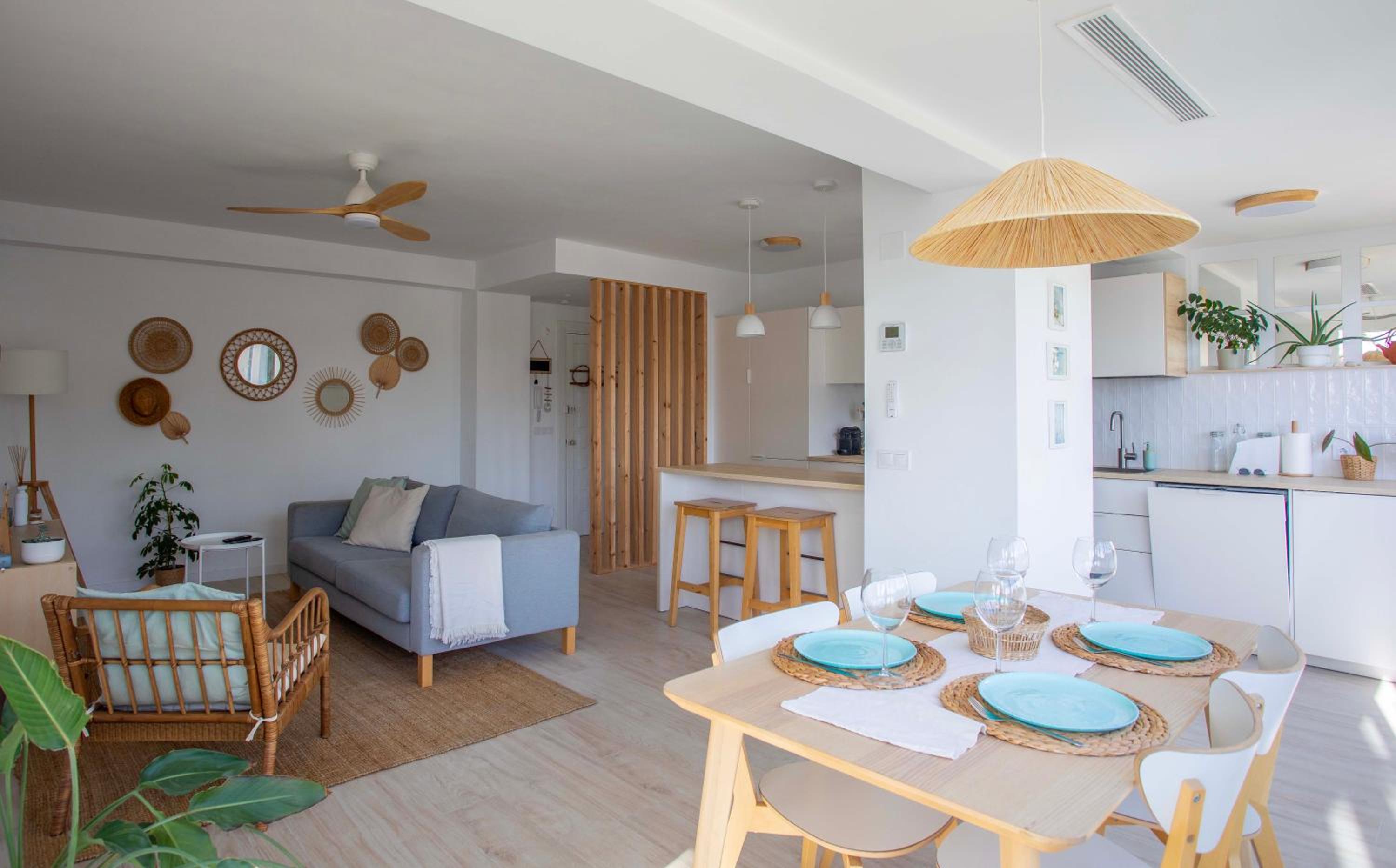 Apartamento de dos habitaciones