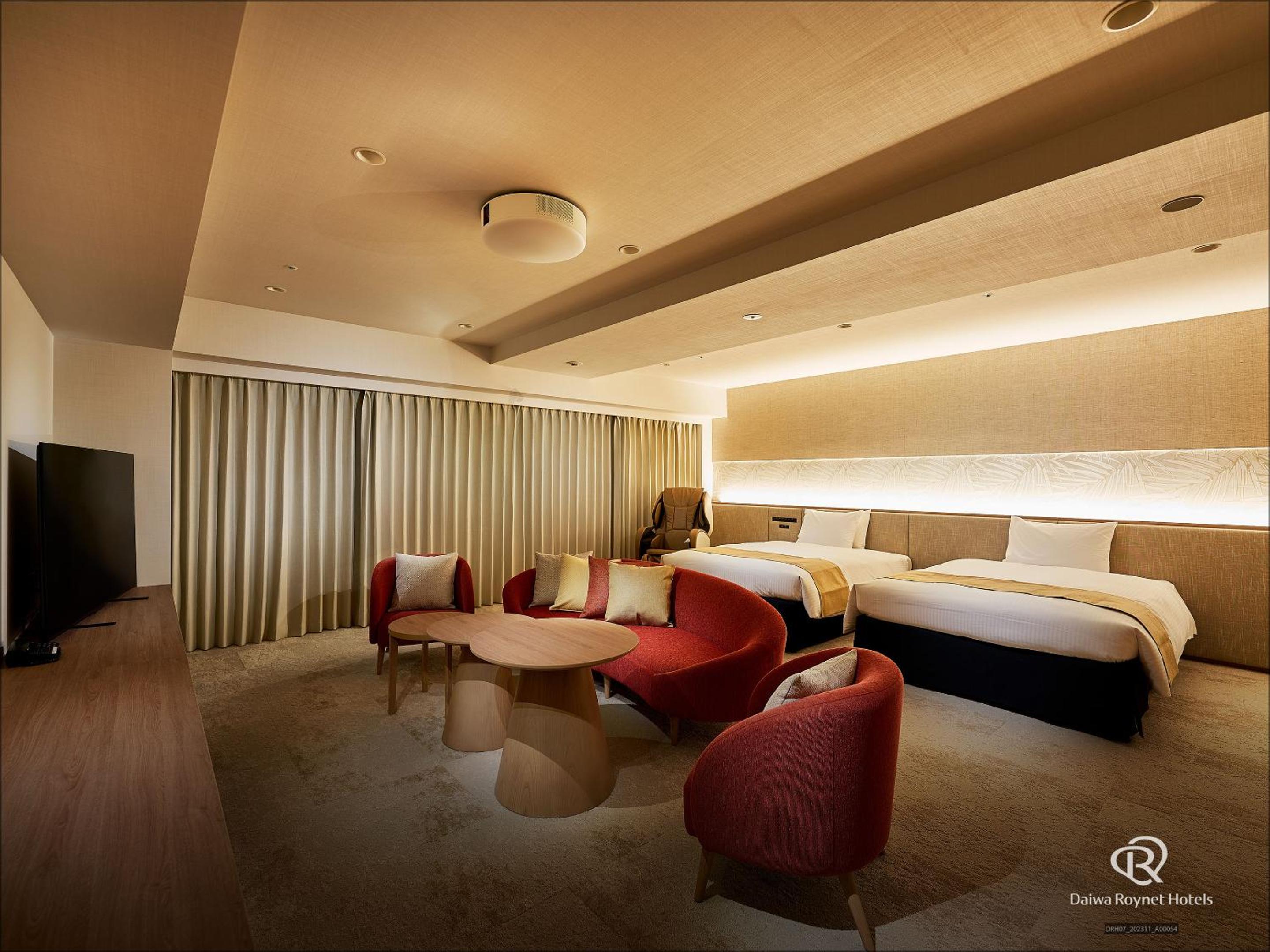Family Twin Room (1 Adults) - Non-Smoking - Photo 1