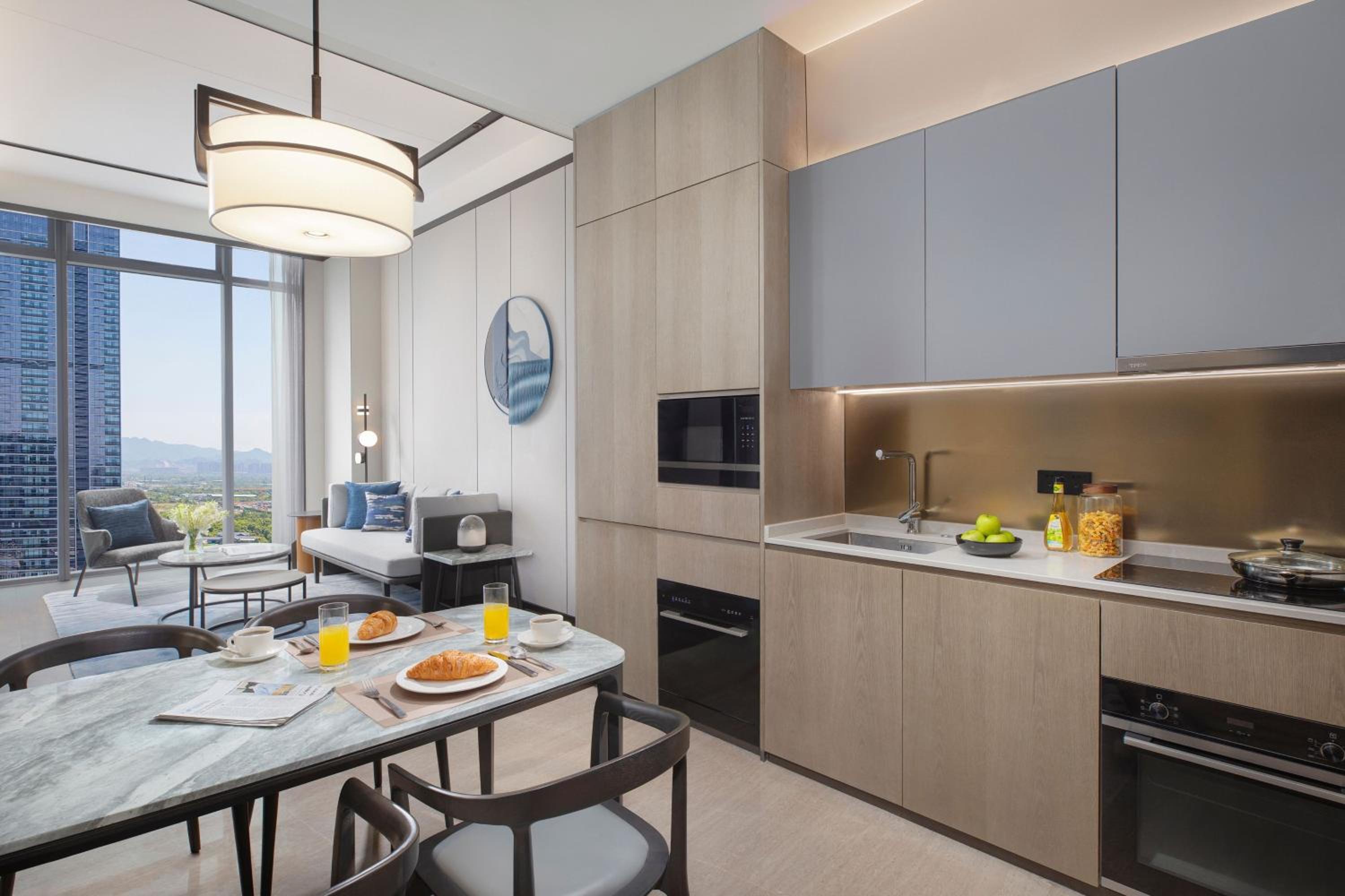 One-Bedroom Apartment with City View photo 2