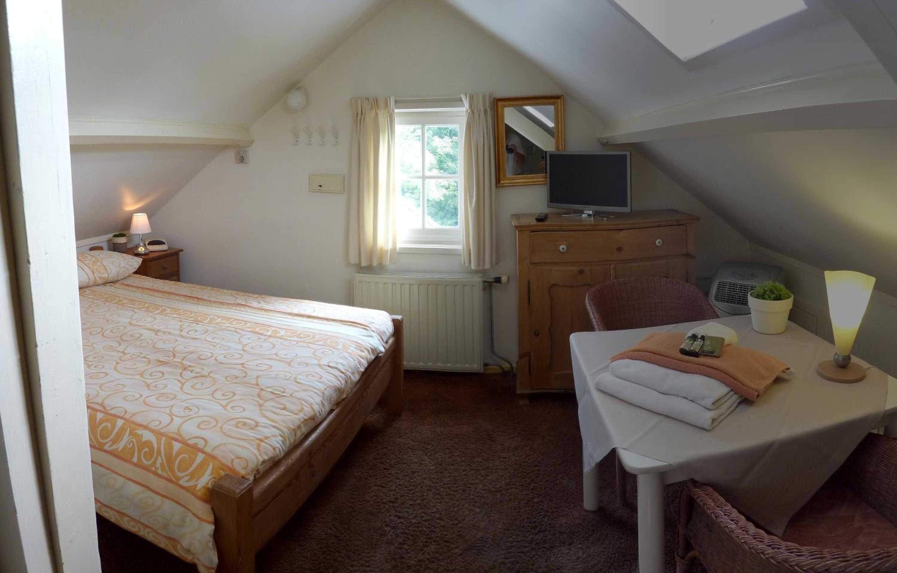 Small Double Room In Attic Backside  photo 1