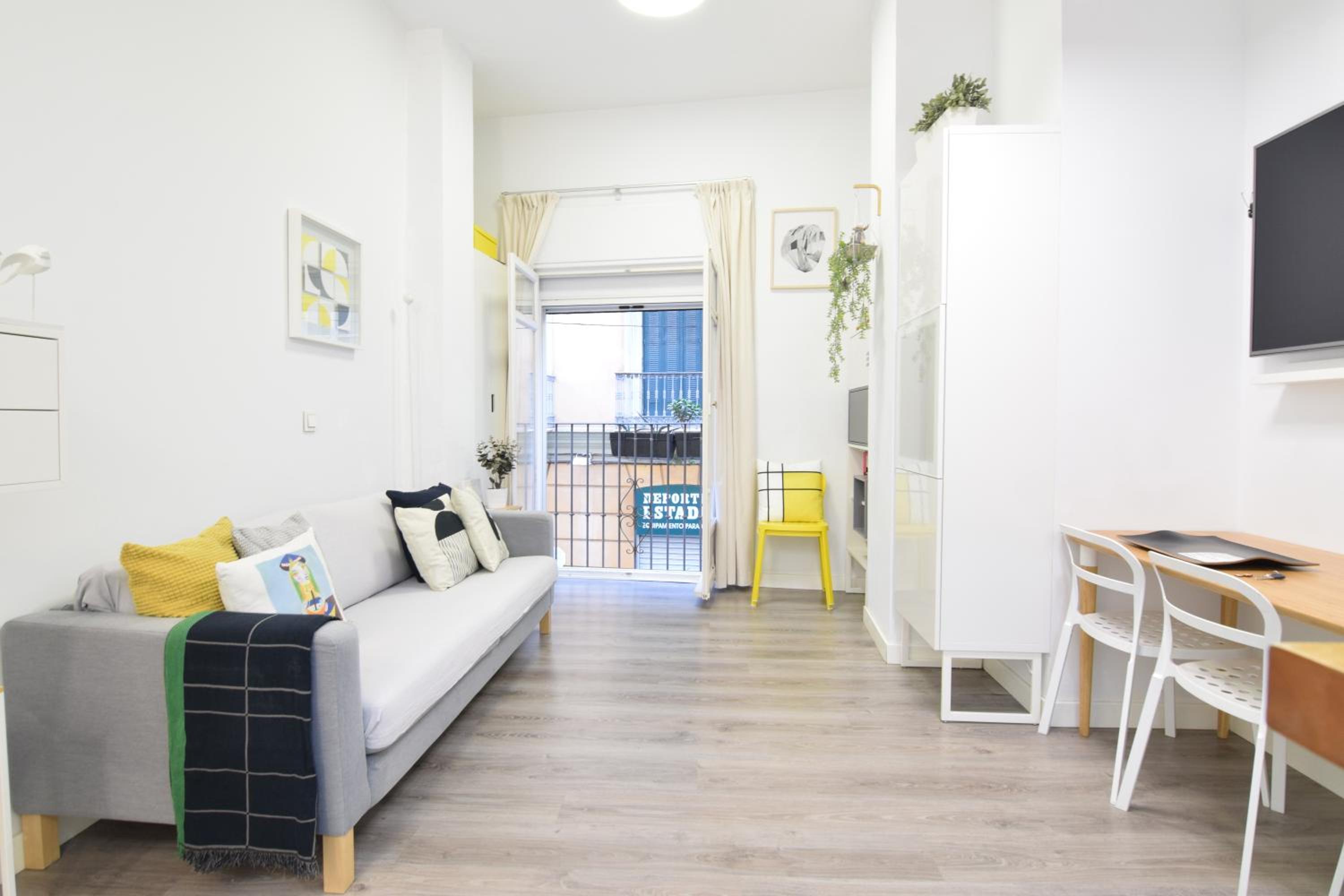 Apartamento de dos habitaciones