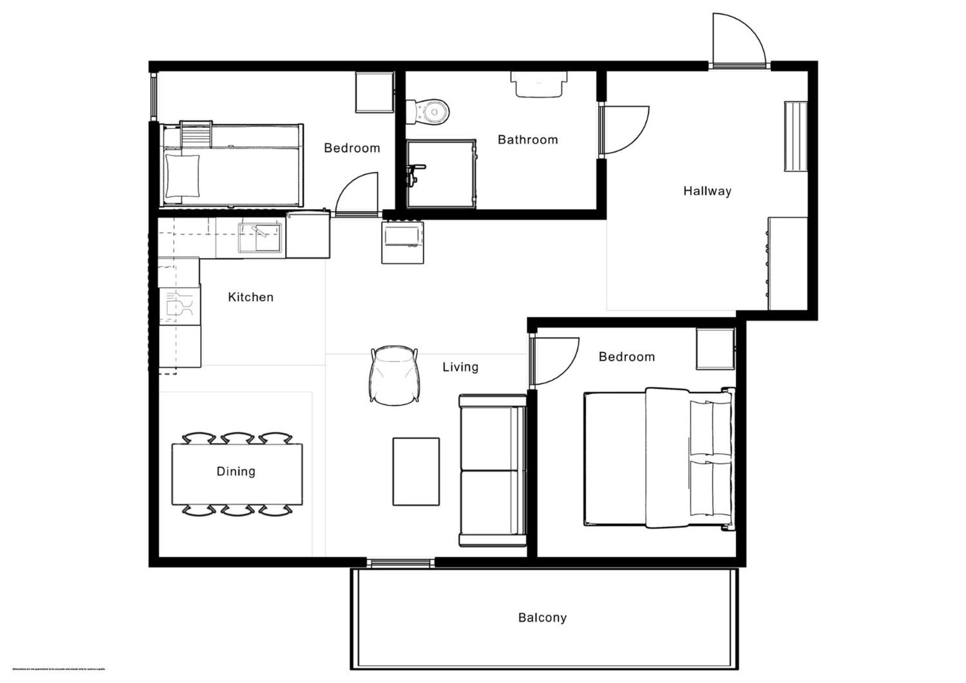 Apartment with Mountain View photo 2
