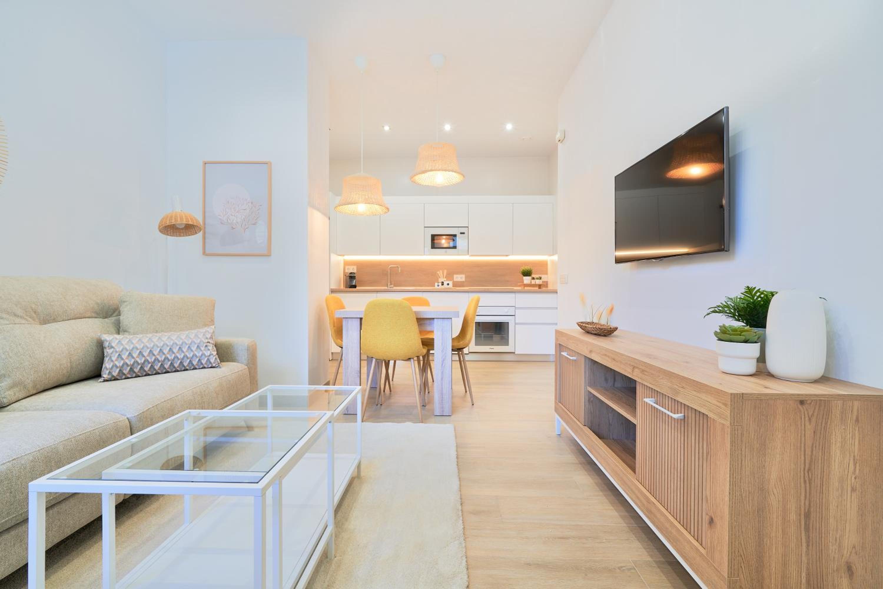 Apartamento de dos habitaciones