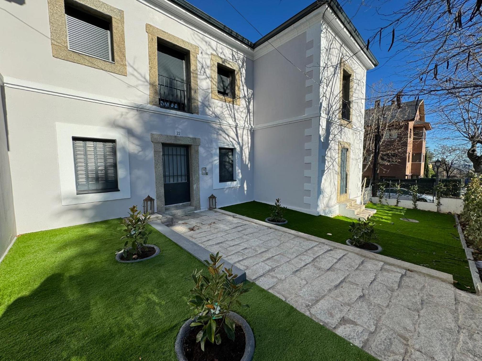 Apartamento con vista al jardín