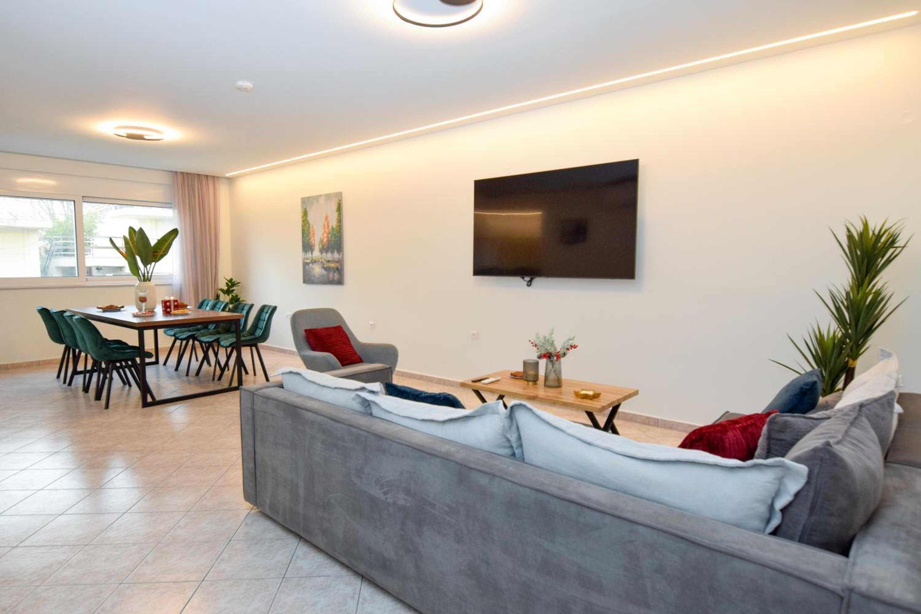 Three-Bedroom Apartment With Balcony