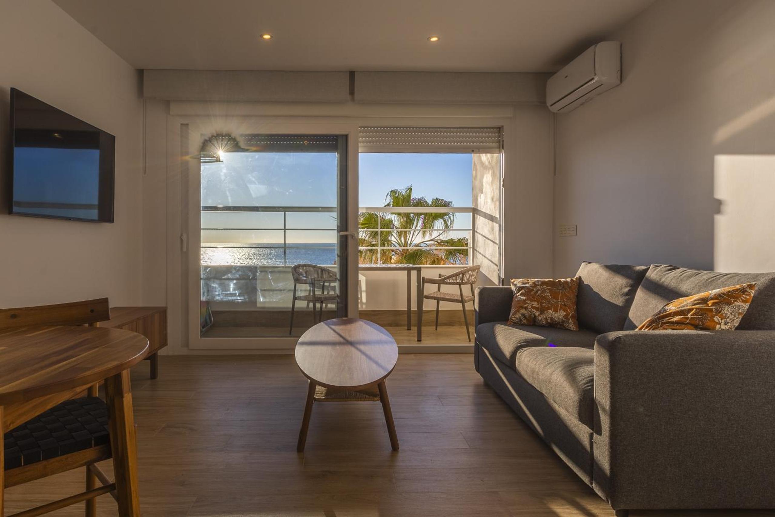 Apartamento con vista al mar