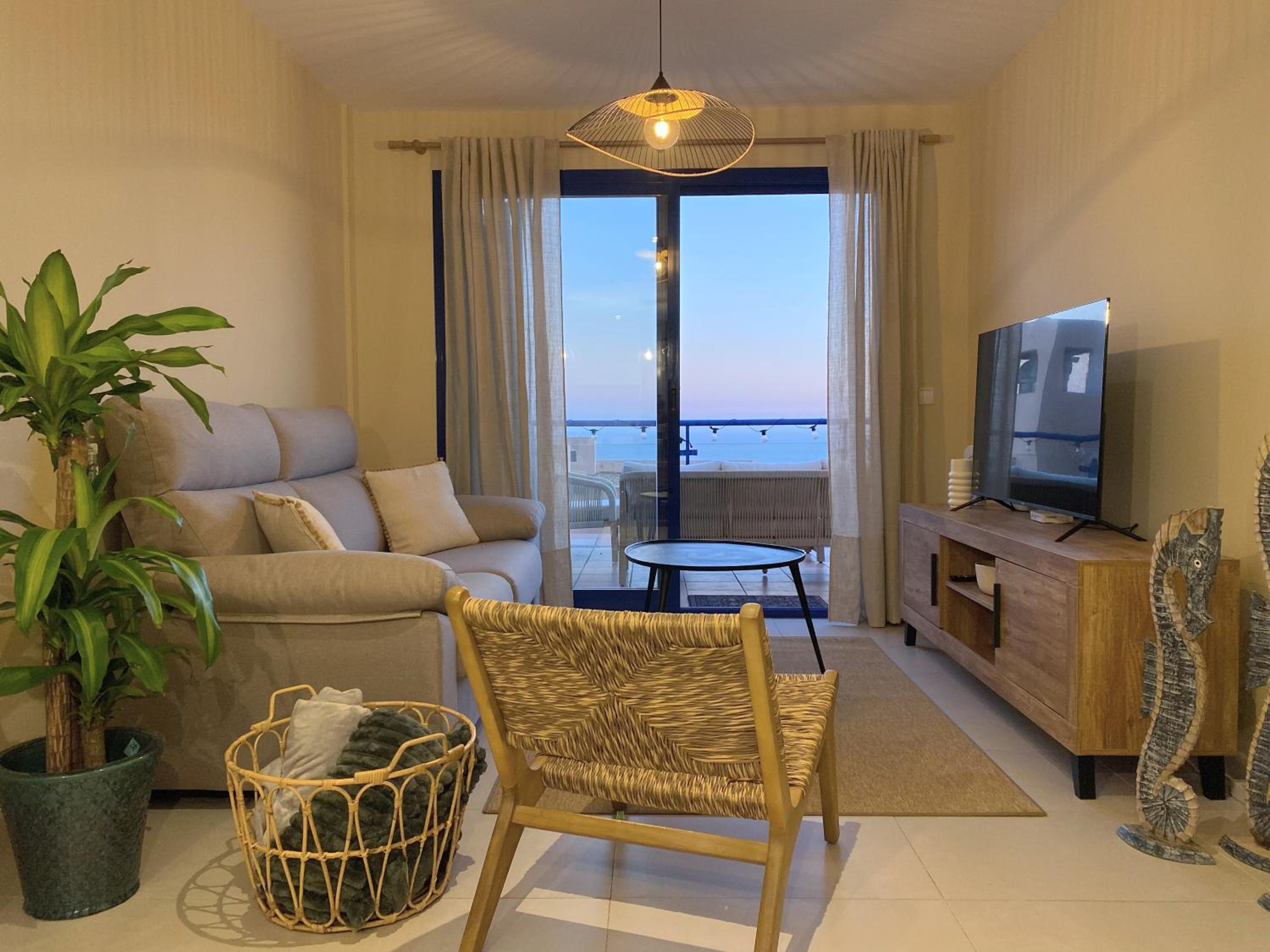 Apartamento con vista al mar