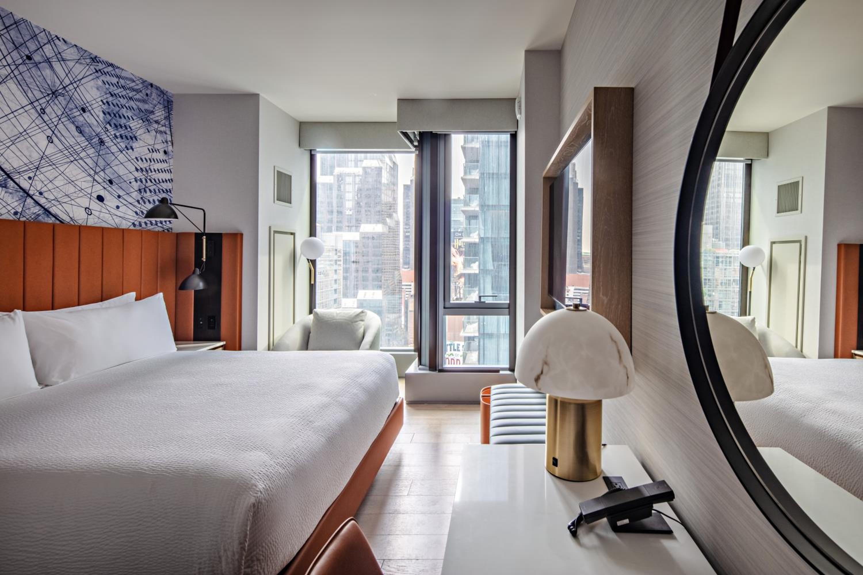King Bed with City View