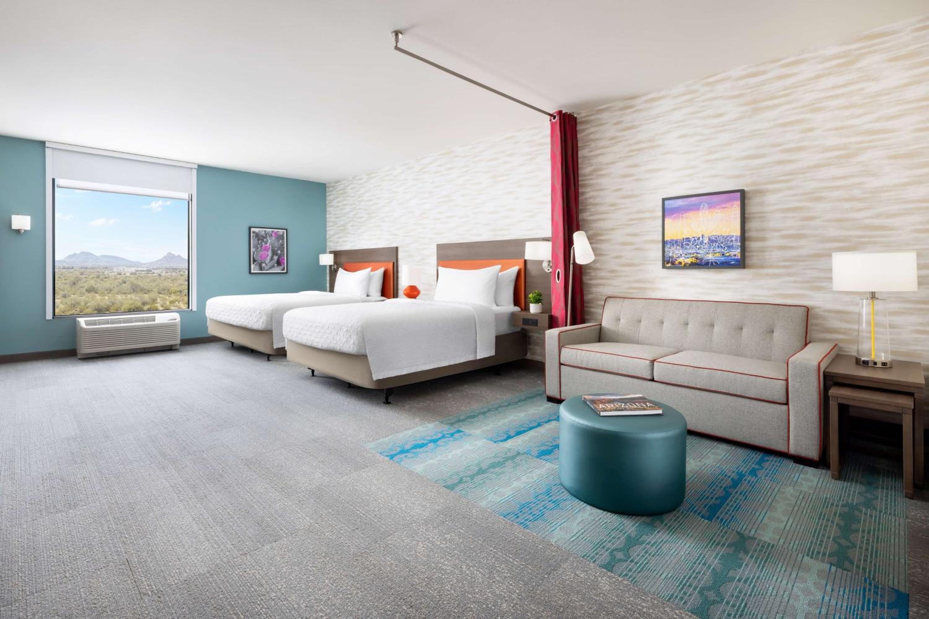 Studio Suite with Two Queen Beds and Tub - Mobility Access - Photo 12