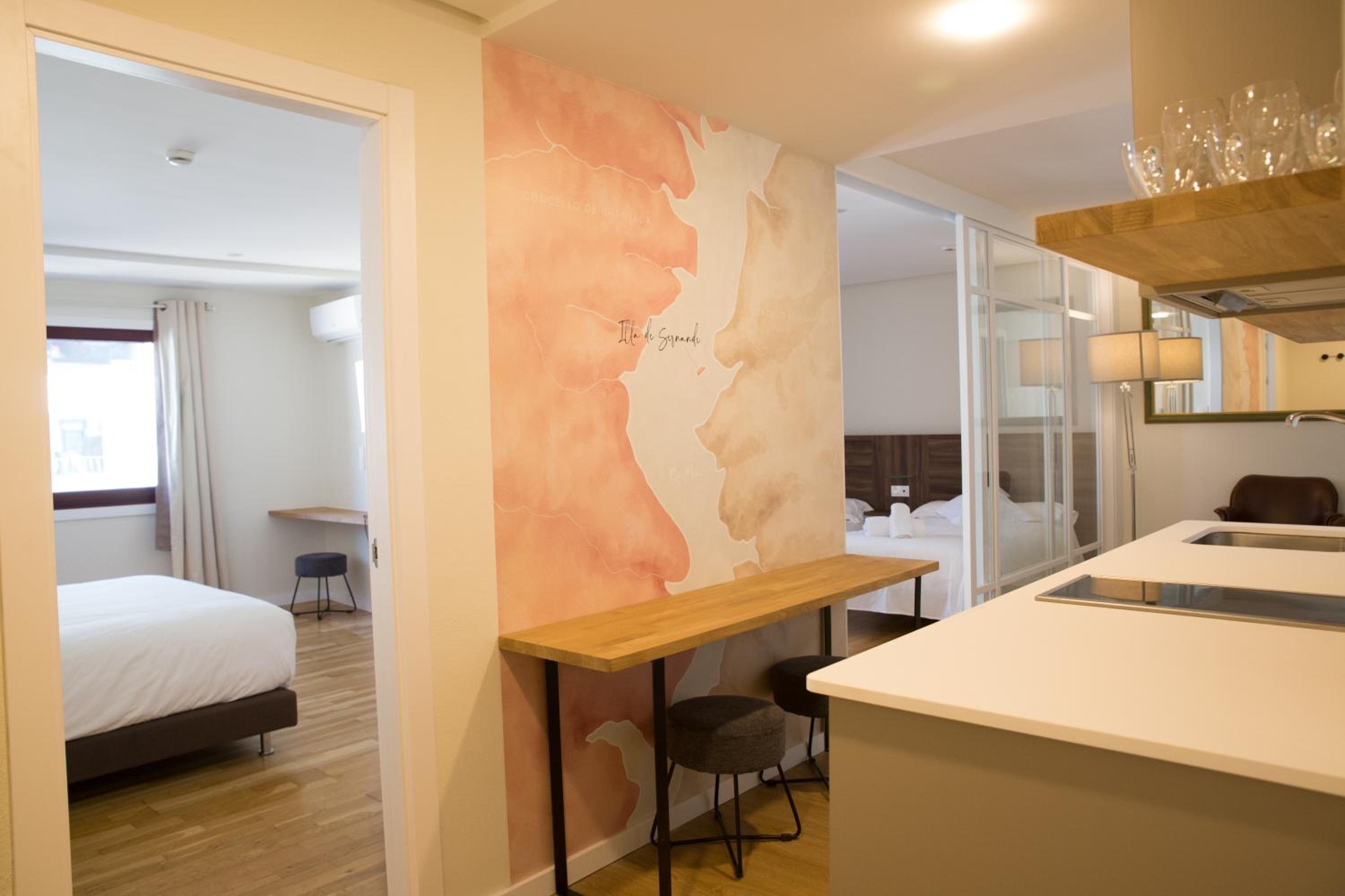 Apartamento de dos habitaciones
