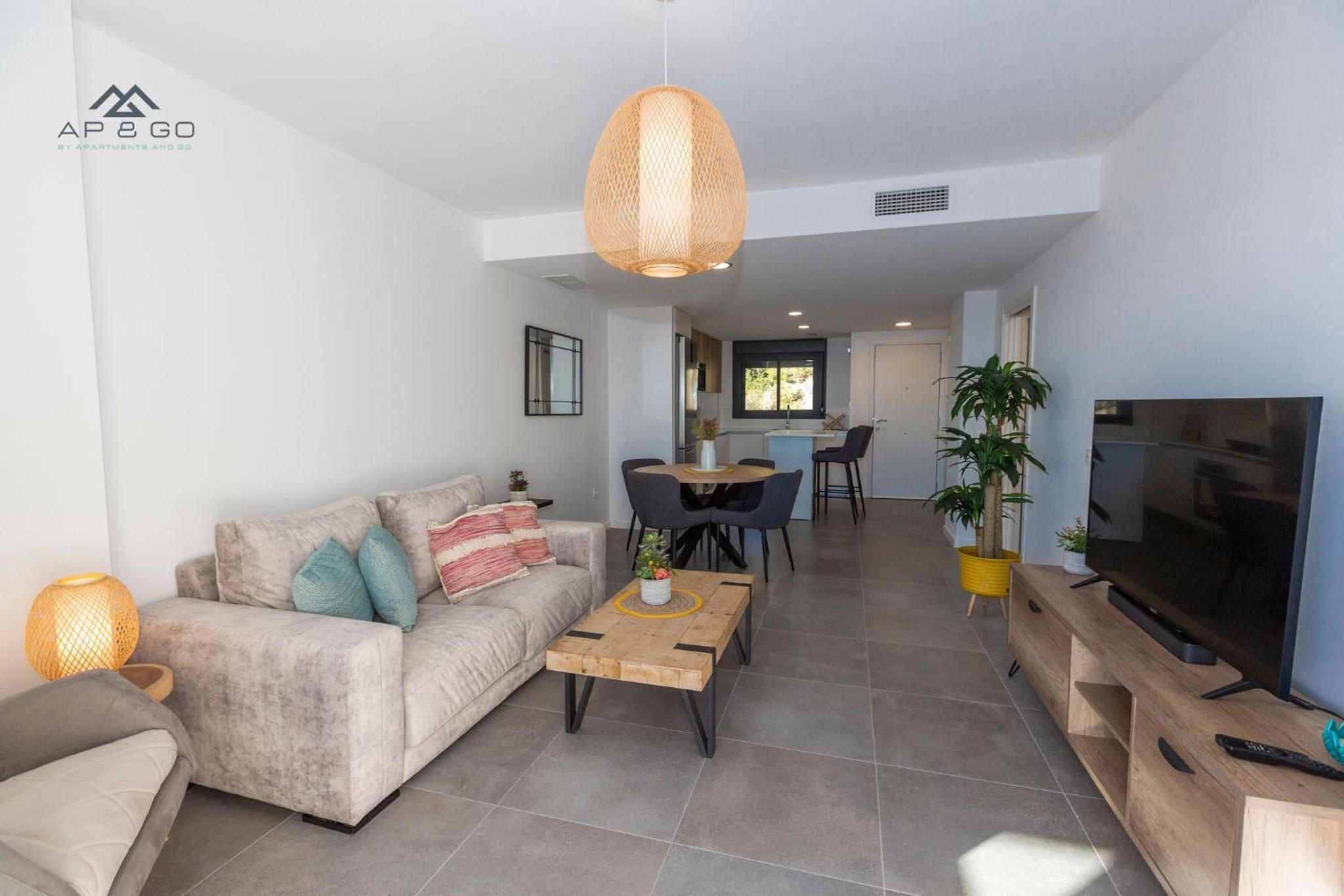 Apartamento de dos habitaciones