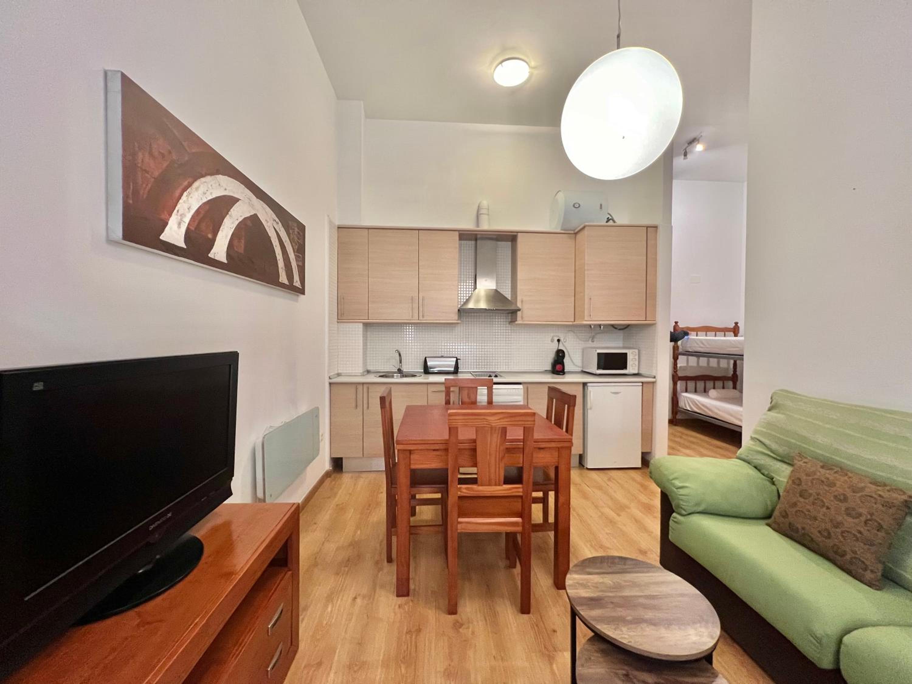 Apartamento de dos habitaciones