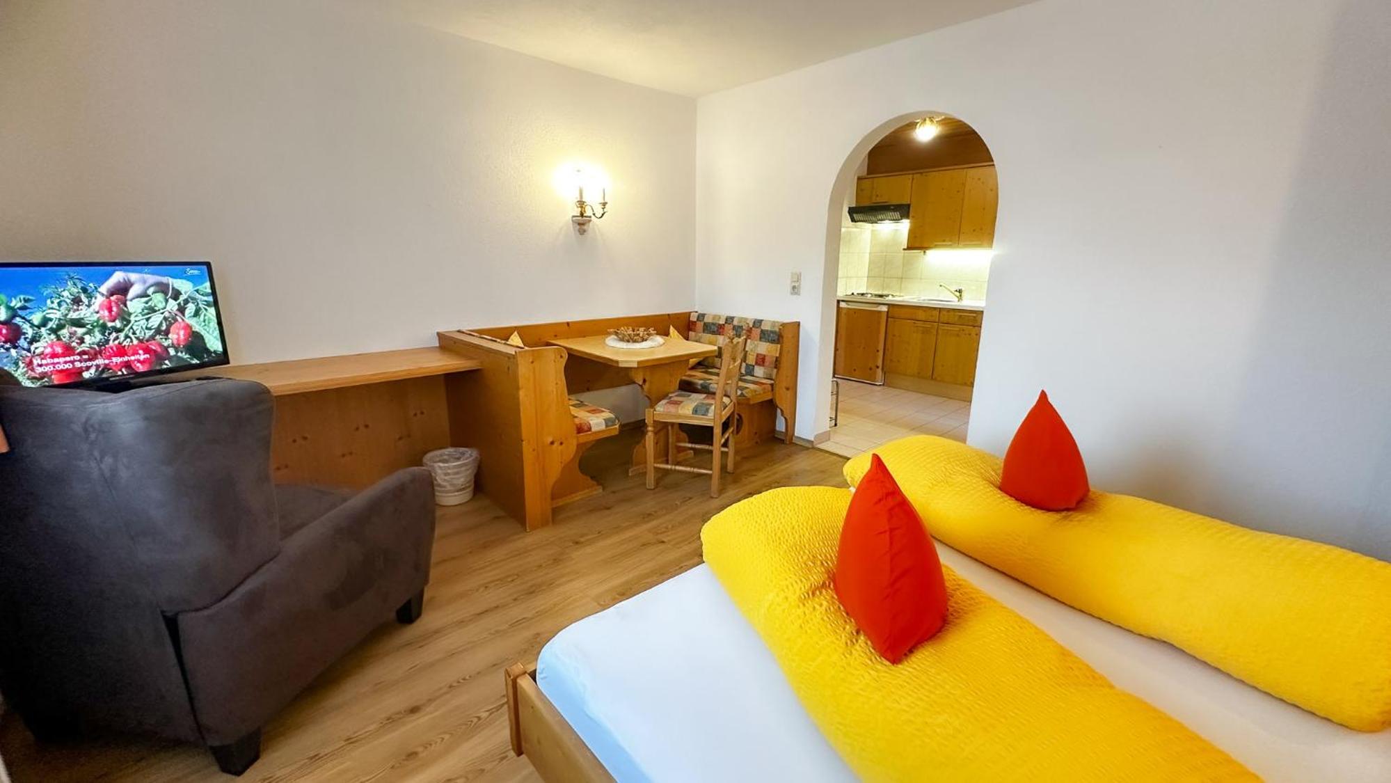 Three-Bedroom Apartment with Balcony