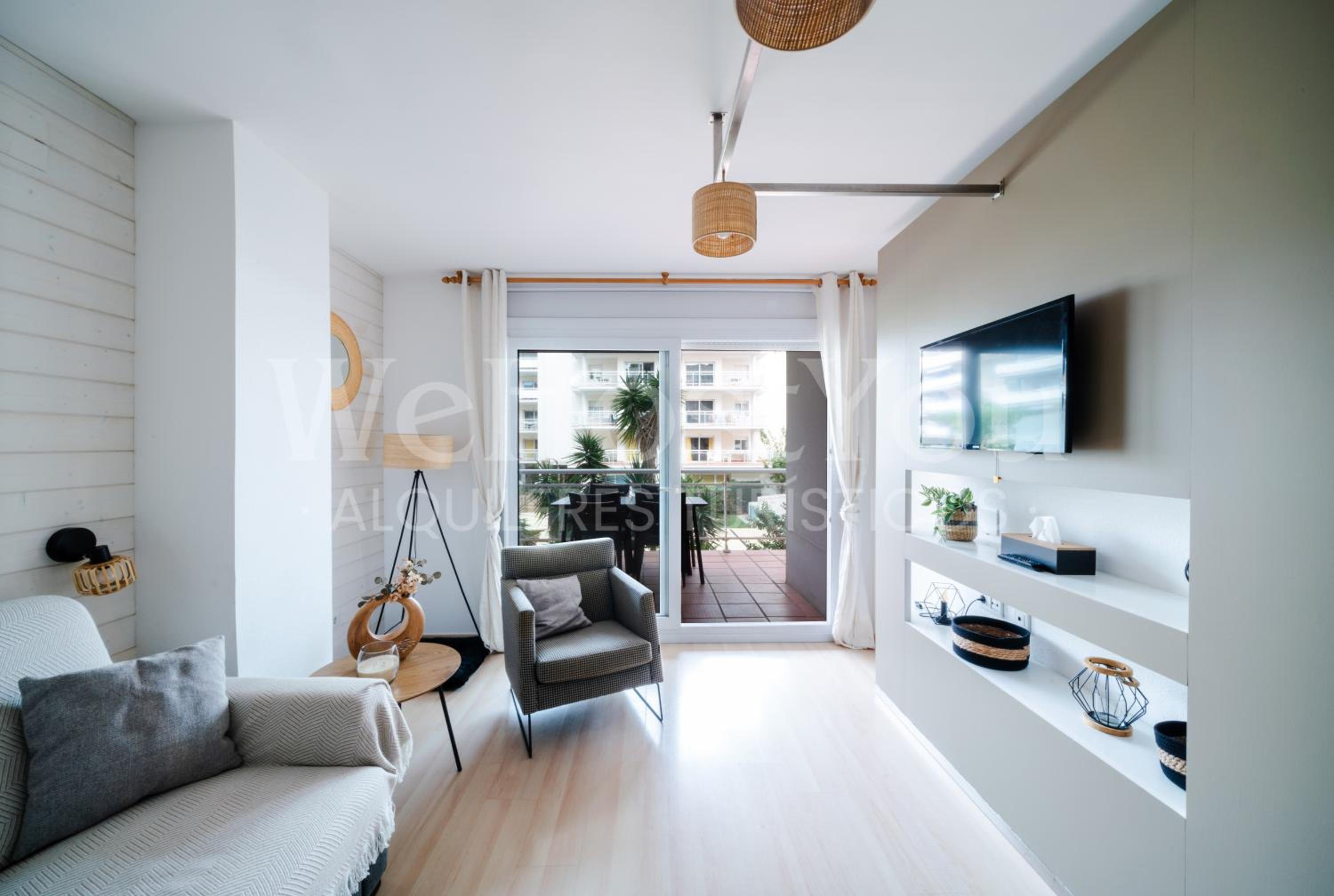 Apartamento de dos habitaciones
