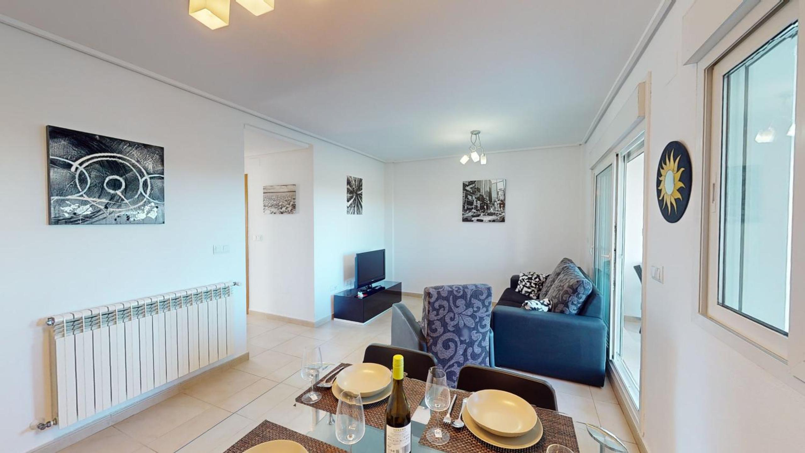 Apartamento de dos habitaciones