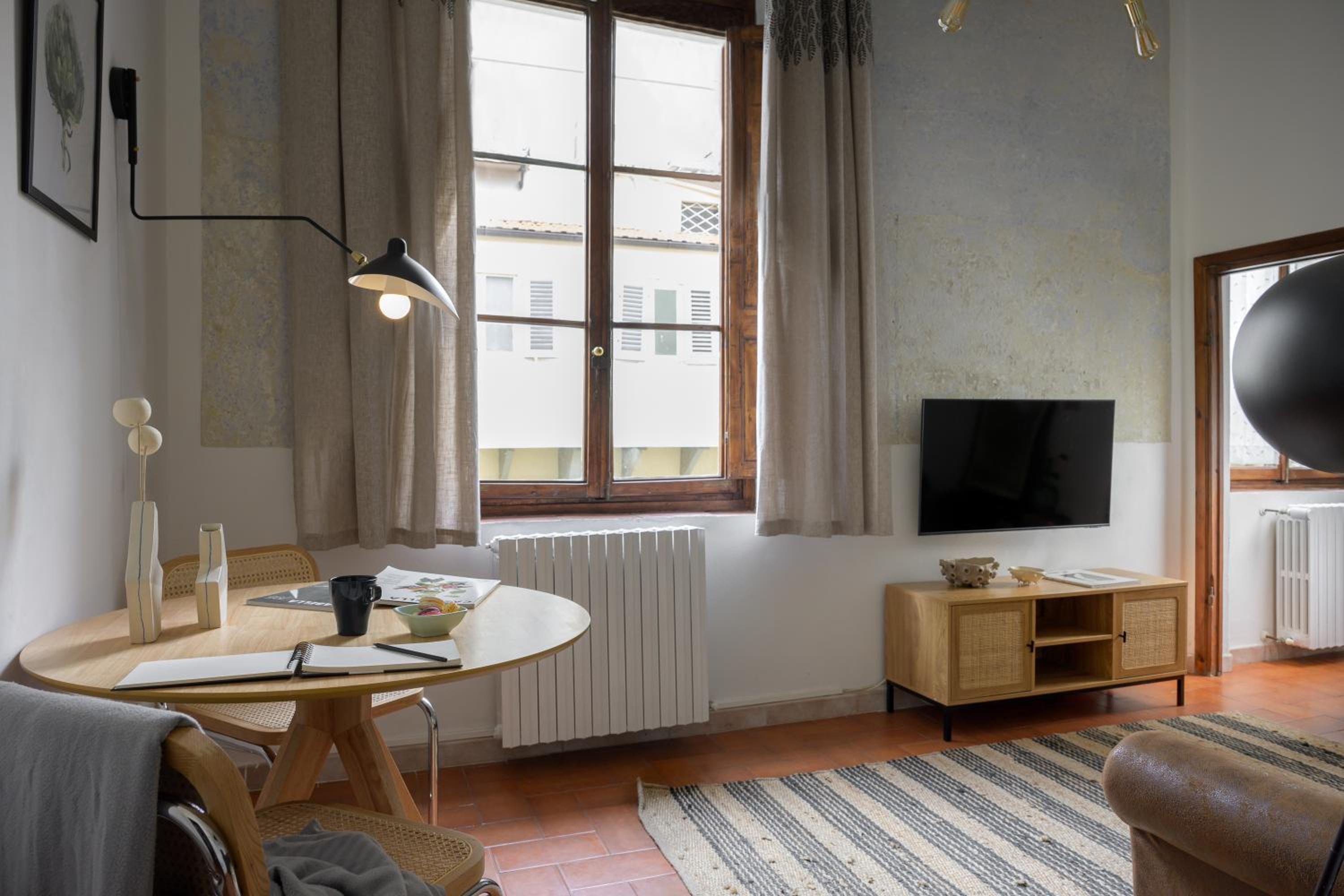 One-Bedroom Apartment with Garden View