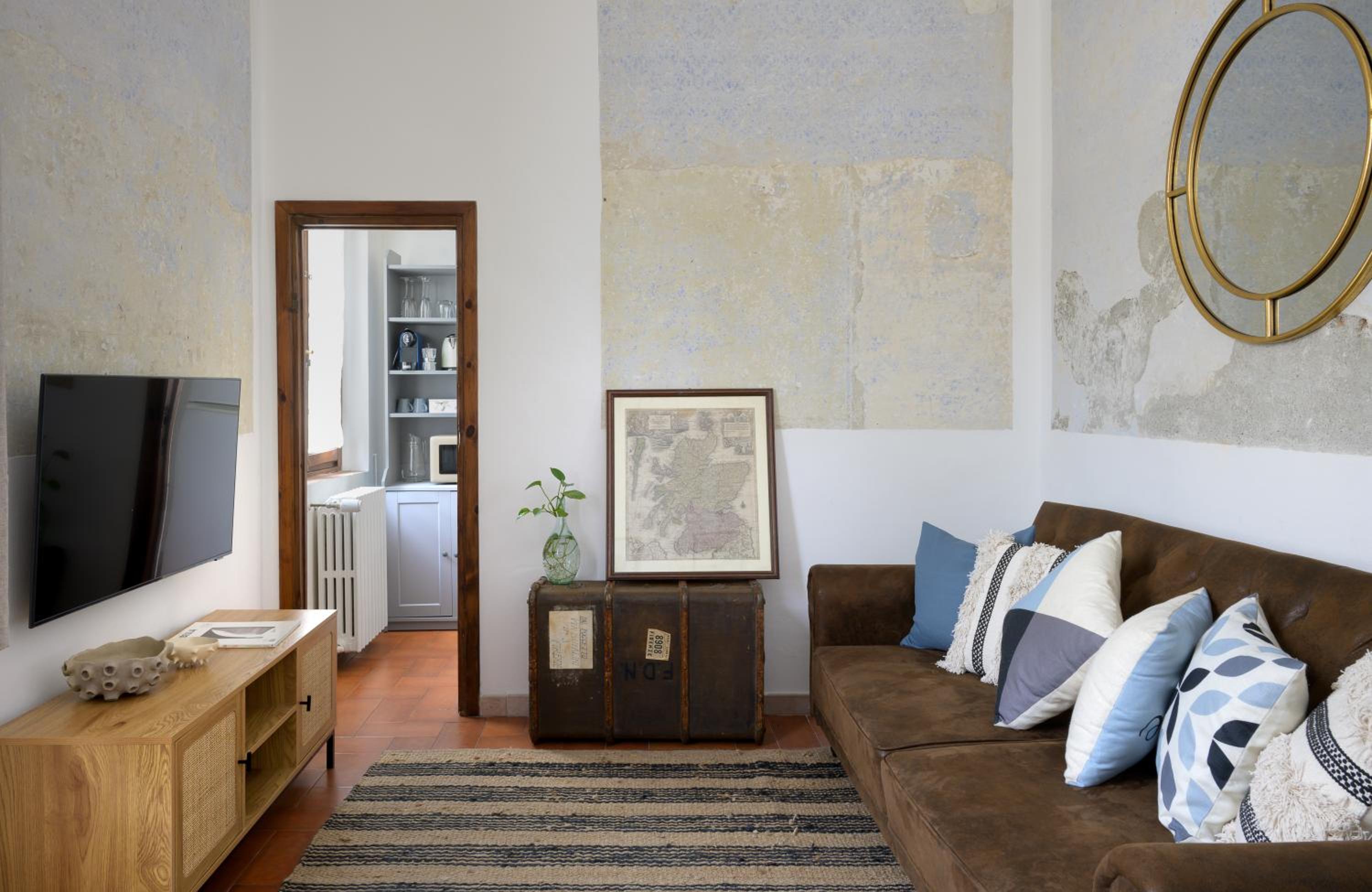 One-Bedroom Apartment with Garden View