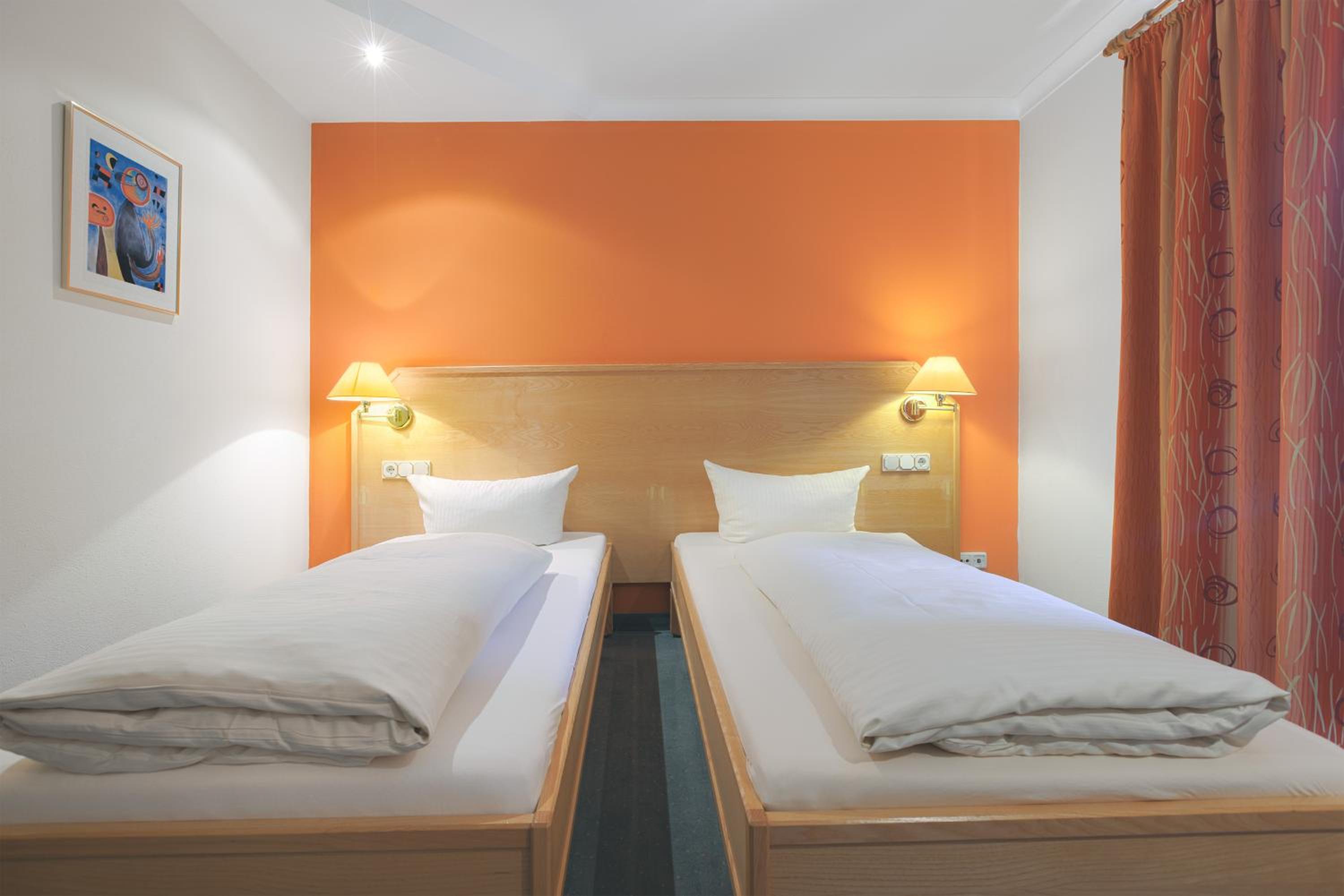 Double or Twin Room with Mountain View and shared Balcony photo 2