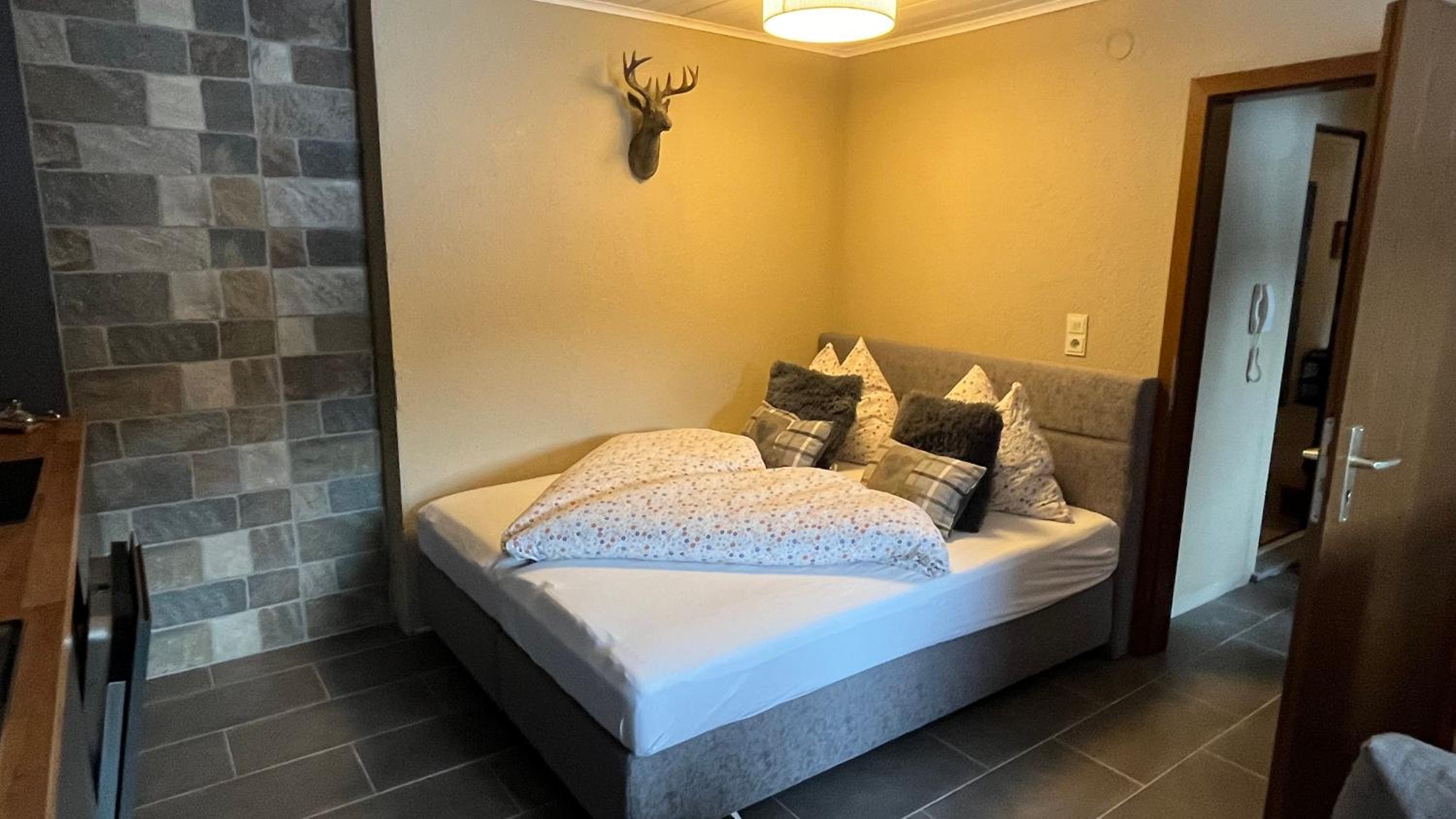 One-Bedroom Apartment with Balcony and Mountain View   photo 1