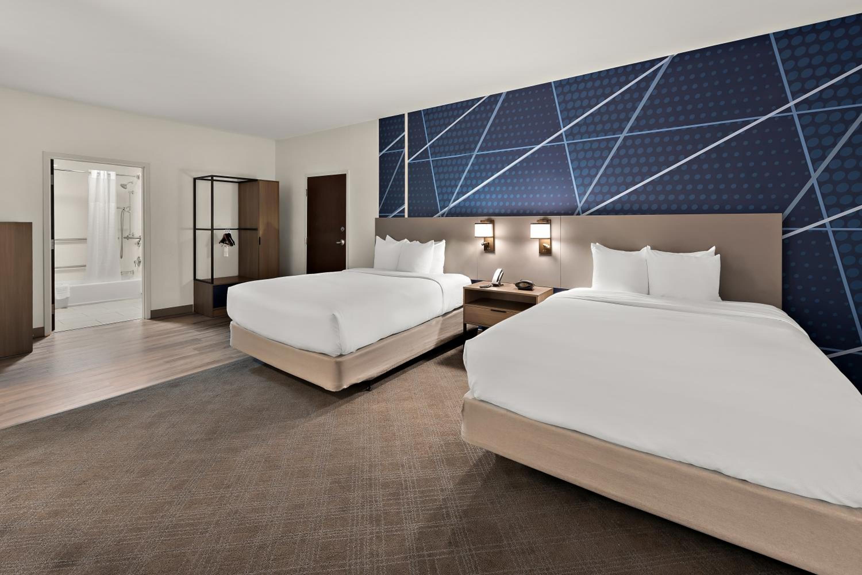 Queen Suite with Two Queen Beds - Accessible/Non-Smoking at Comfort Suites Columbus East Broad in Columbus