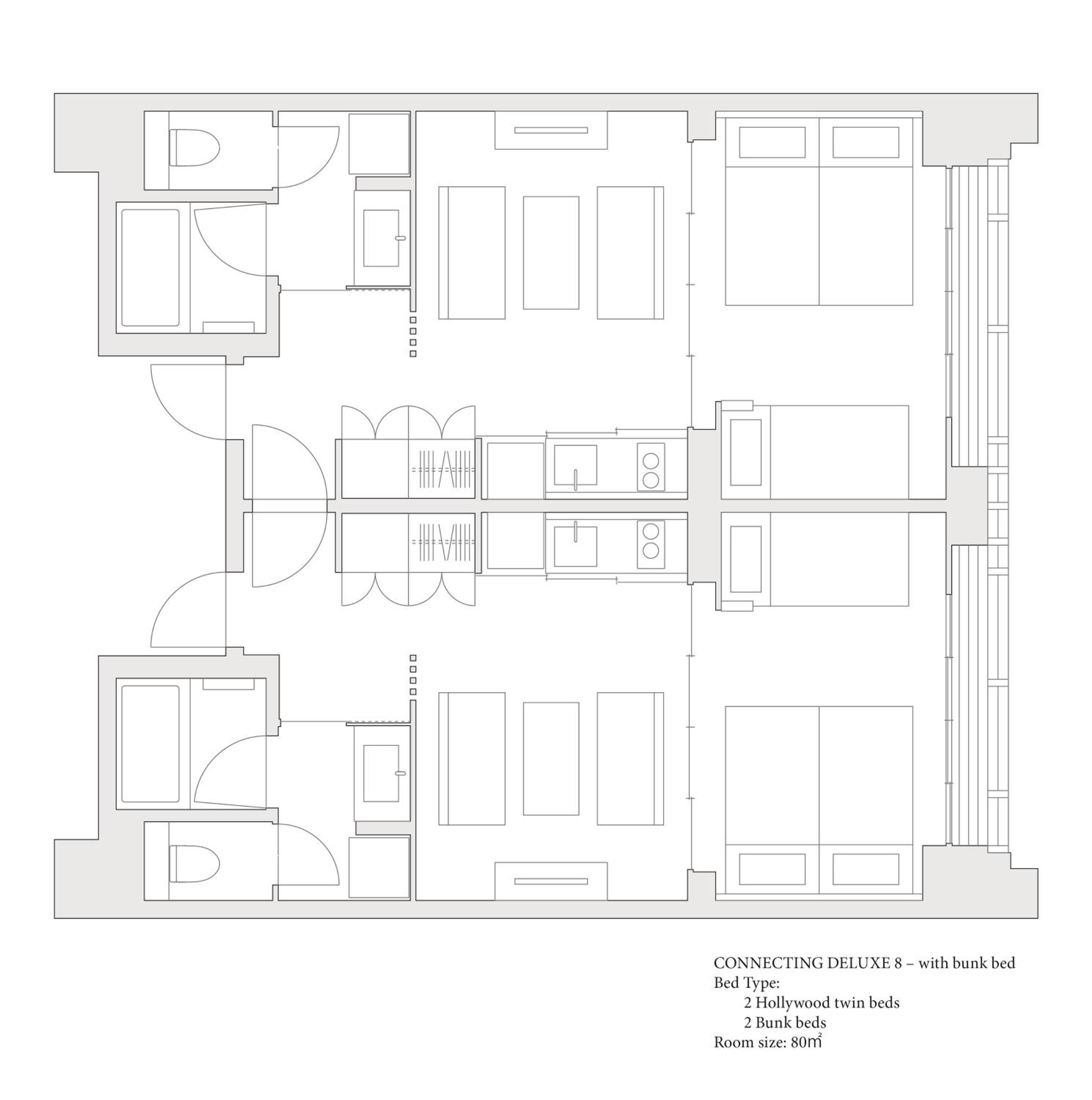 Connecting Family Apartment photo 2