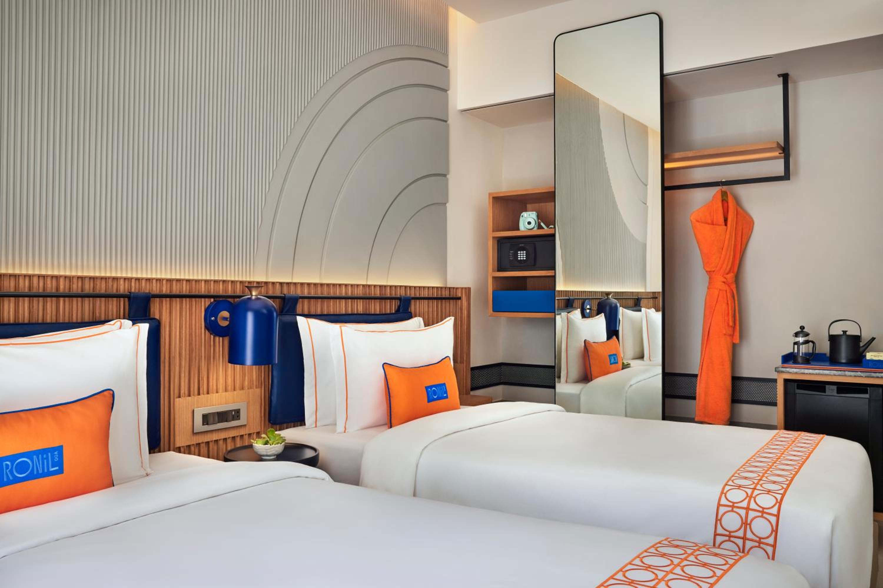 Twin Room with Balcony and Pool View – 10% discount on F&B and Spa at Ronil Goa, part of Hyatt Twin Room with Balcony and Pool View – 10% discount on F&B and Spa at Ronil Goa, part of Hyatt