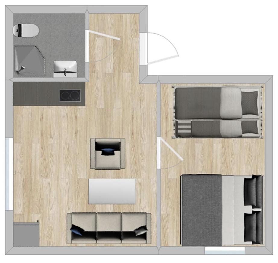 One-Bedroom Cottage - Photo 9