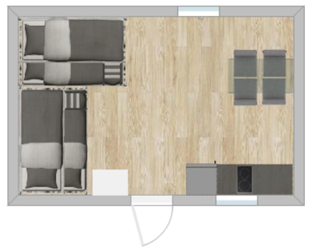 Summer Cabin with Shared Bathroom photo 2